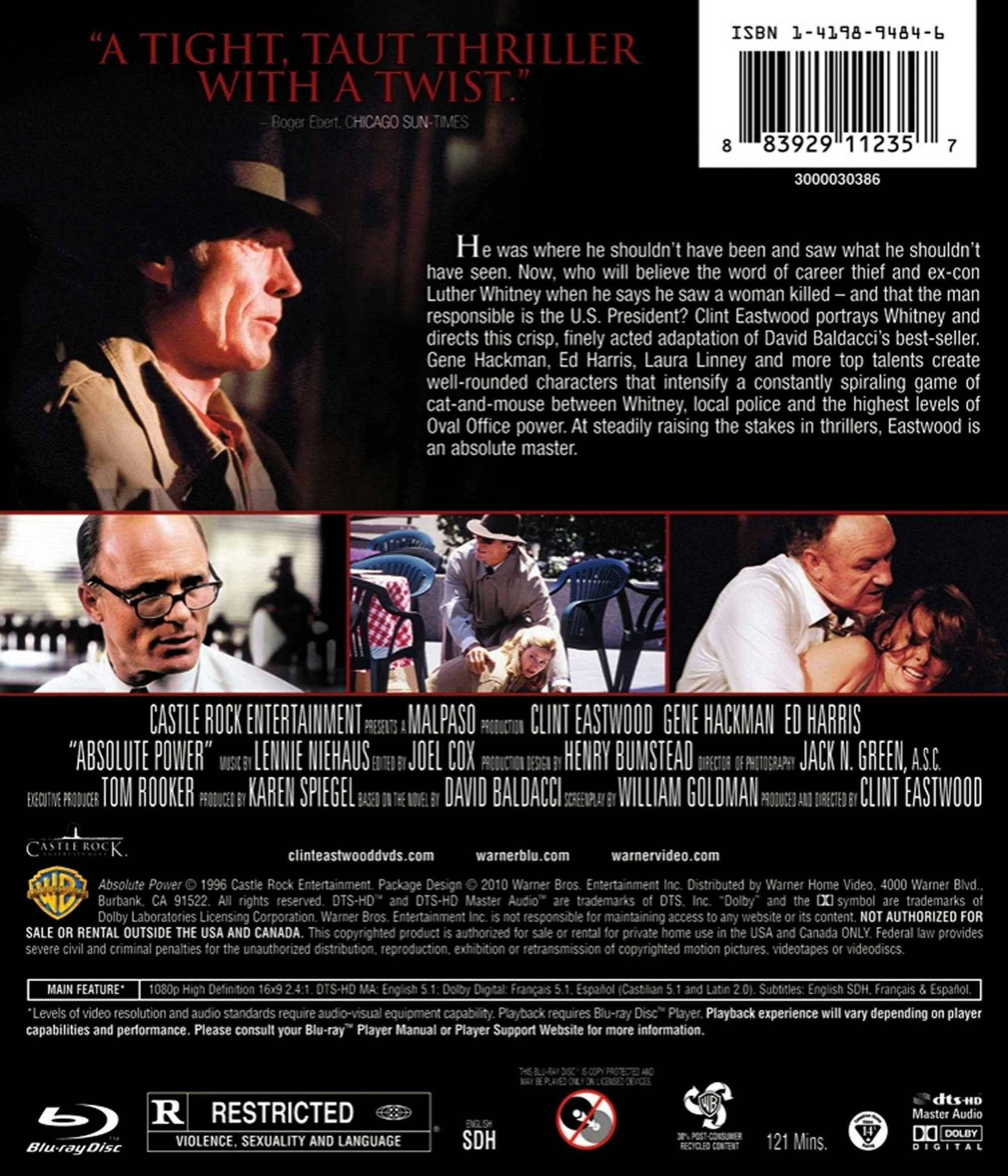 Absolute Power [Blu-ray] - Image 2