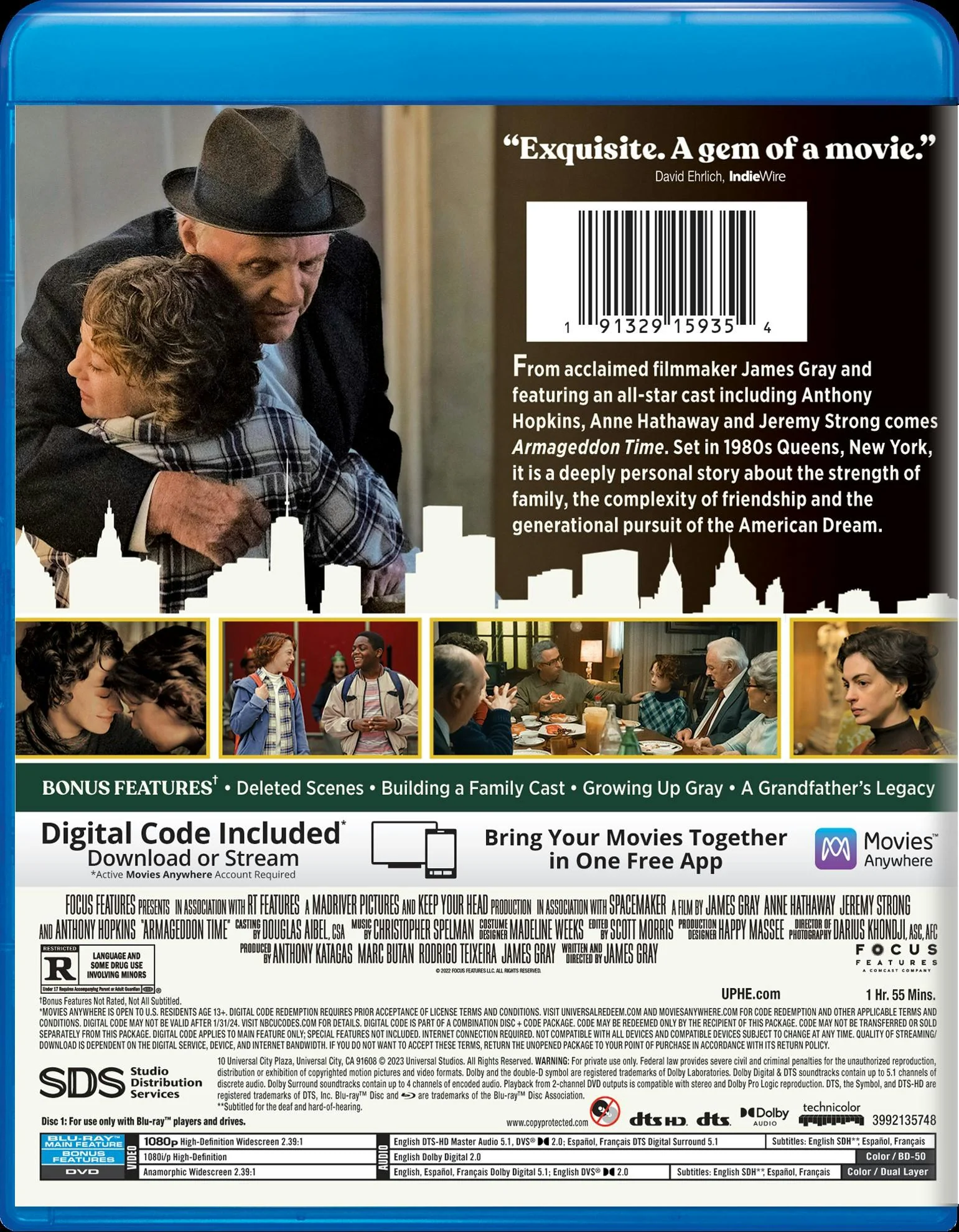 Armageddon Time (with DVD) [Blu-ray] - Image 3