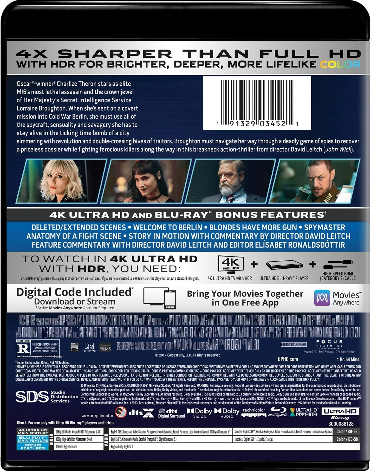 Atomic Blonde (4K Ultra HD) [UHD] - Image 2