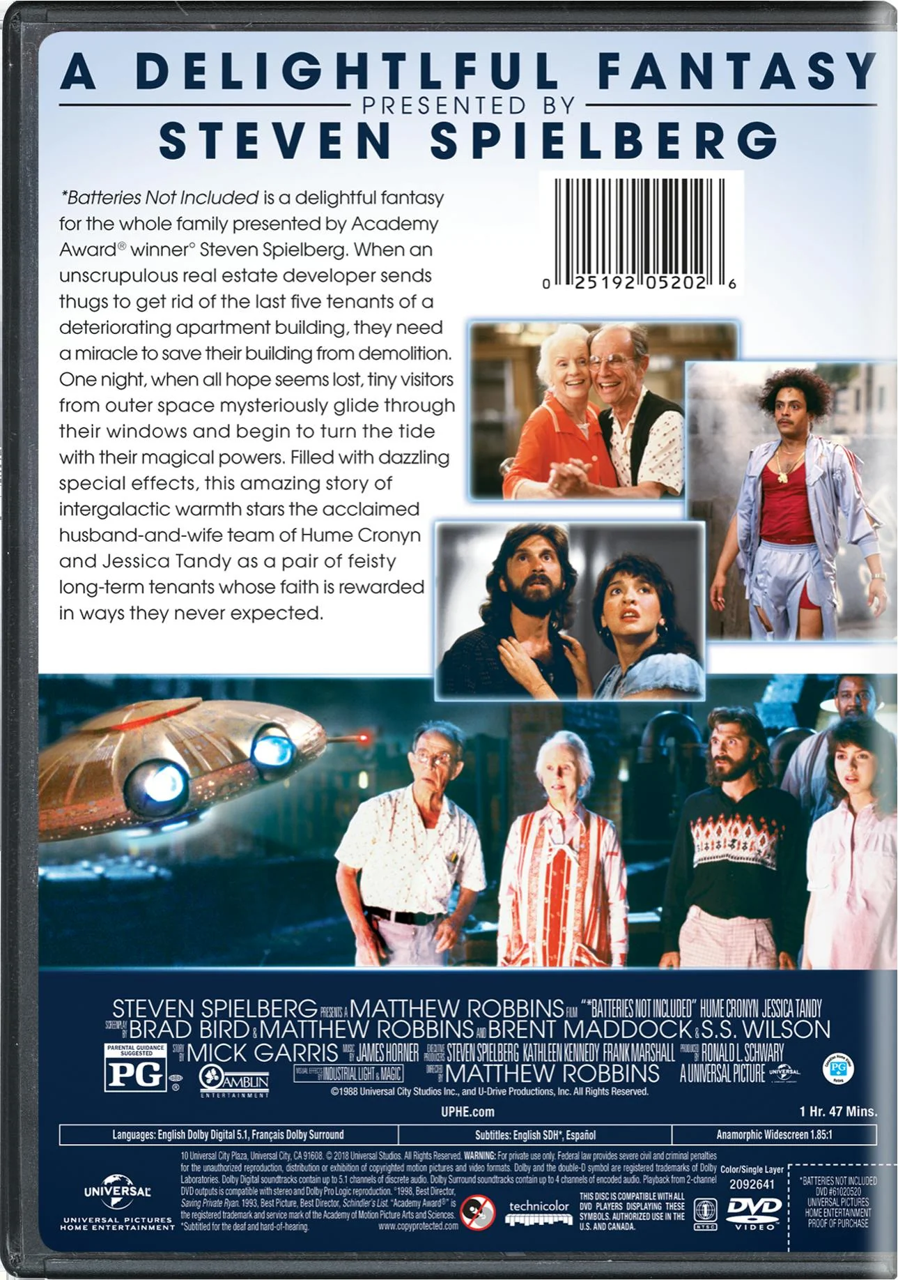 Batteries Not Included [DVD] - Image 2