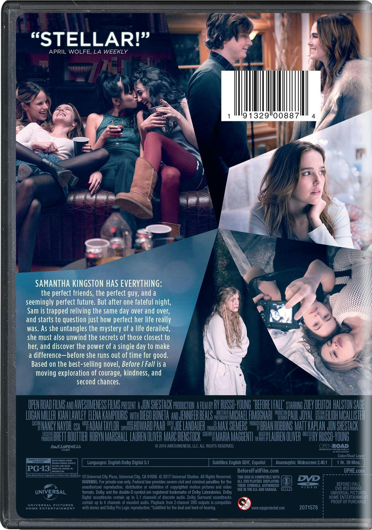 Before I Fall [DVD] - Image 2