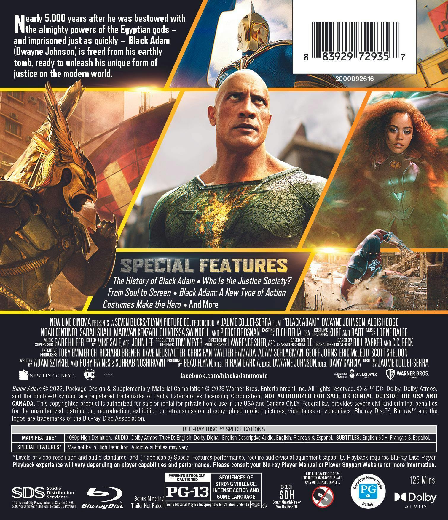 Black Adam (Blu-ray) [Blu-ray] - Image 2