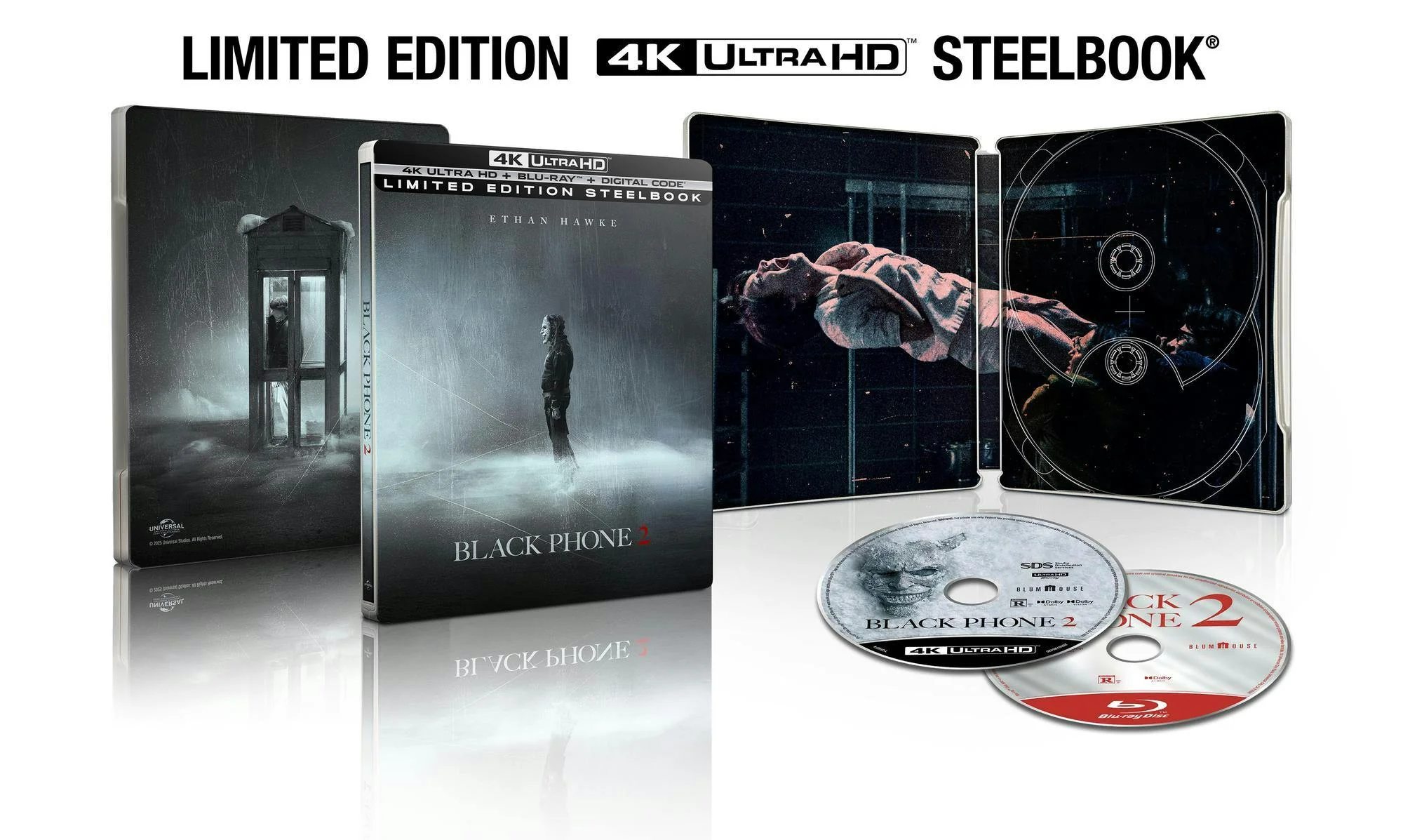 Black Phone 2 (Limited Edition 4K Ultra HD Steelbook + Blu-ray) [UHD] - Image 4