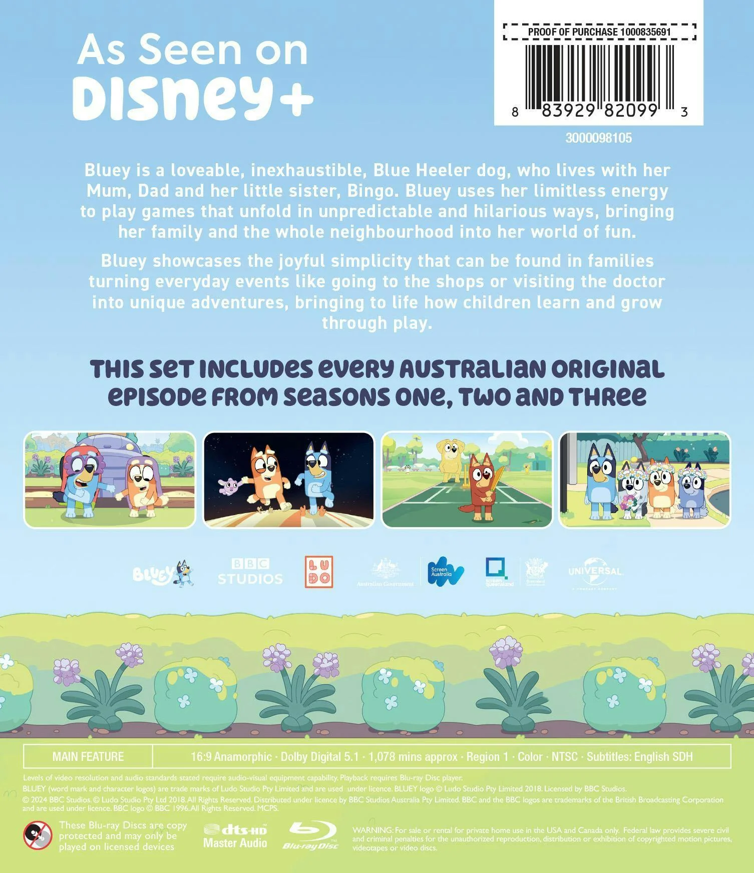 Bluey: Seasons 1-3 [Blu-ray] - Image 3