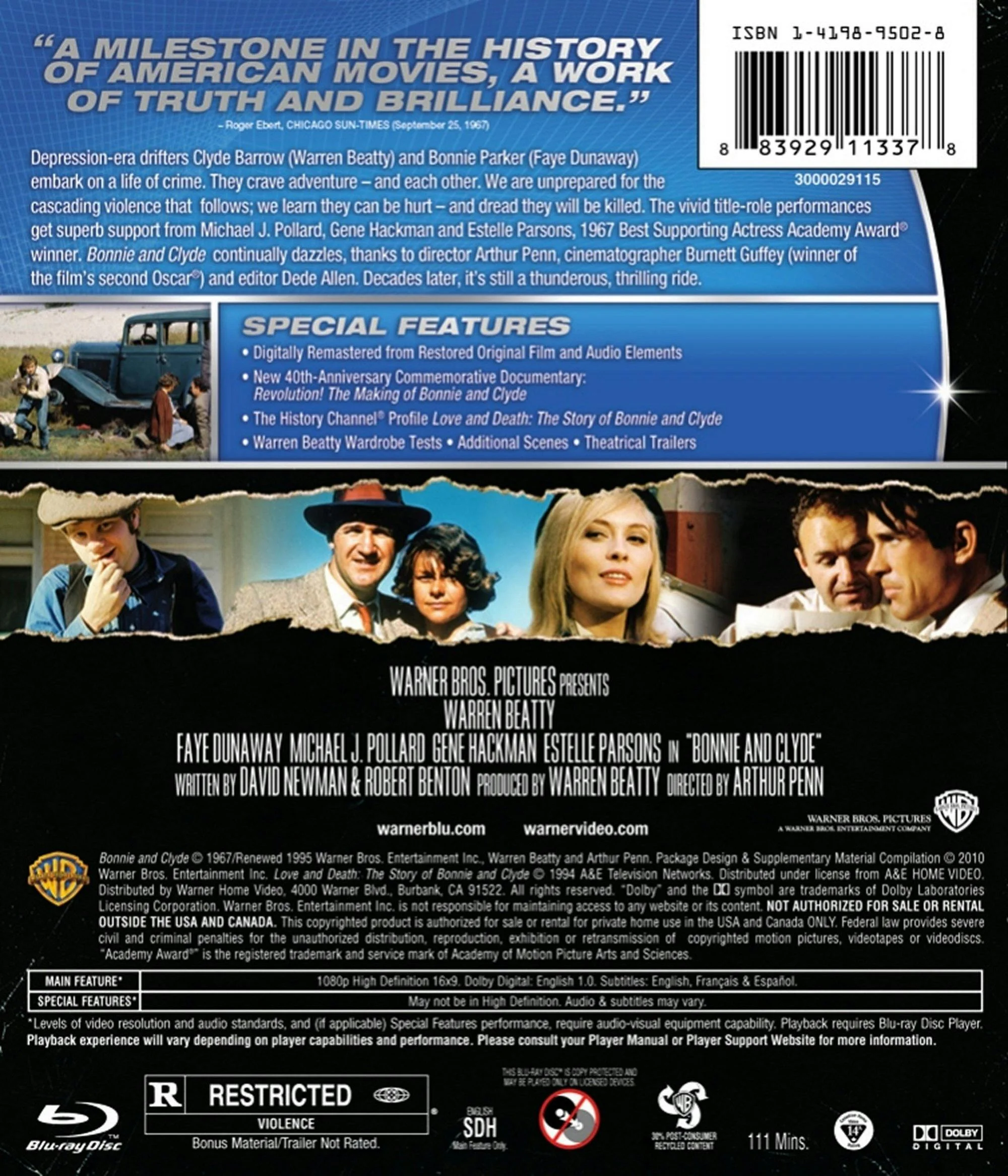 Bonnie and Clyde [Blu-ray] - Image 2