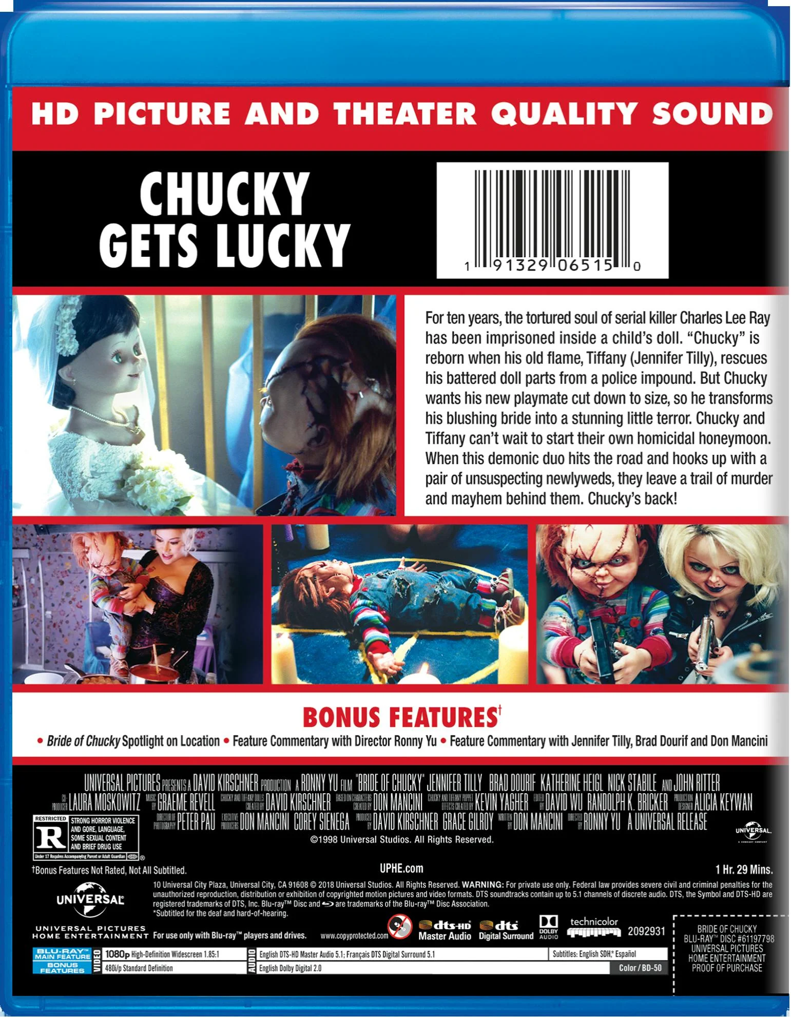 Bride of Chucky (Blu-ray New Box Art) [Blu-ray] - Image 2