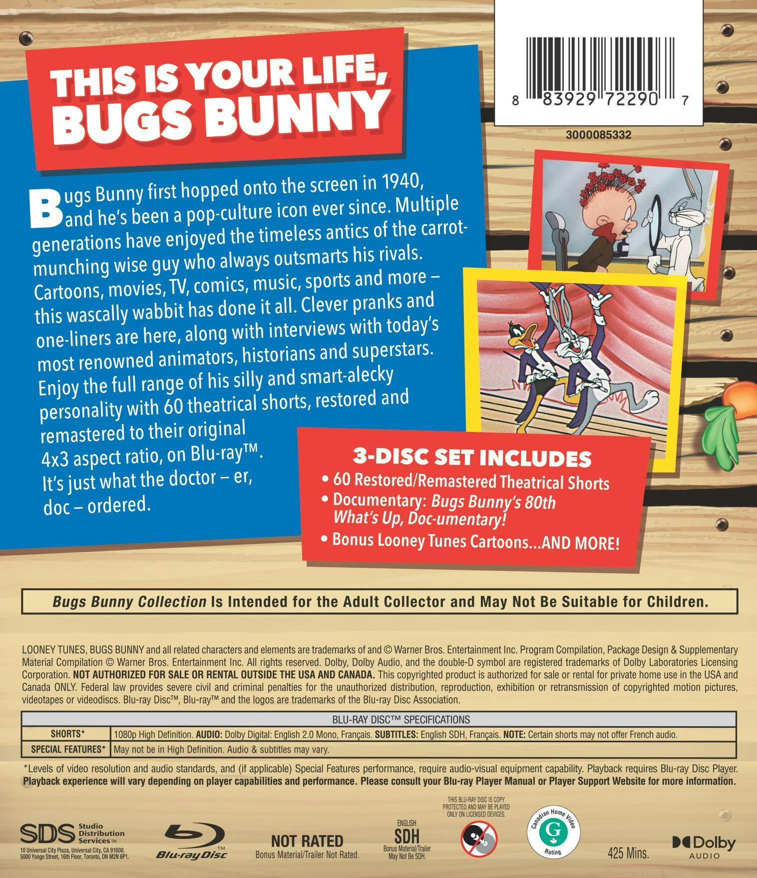 Bugs Bunny Anniversary Collection [Blu-ray] - Image 3