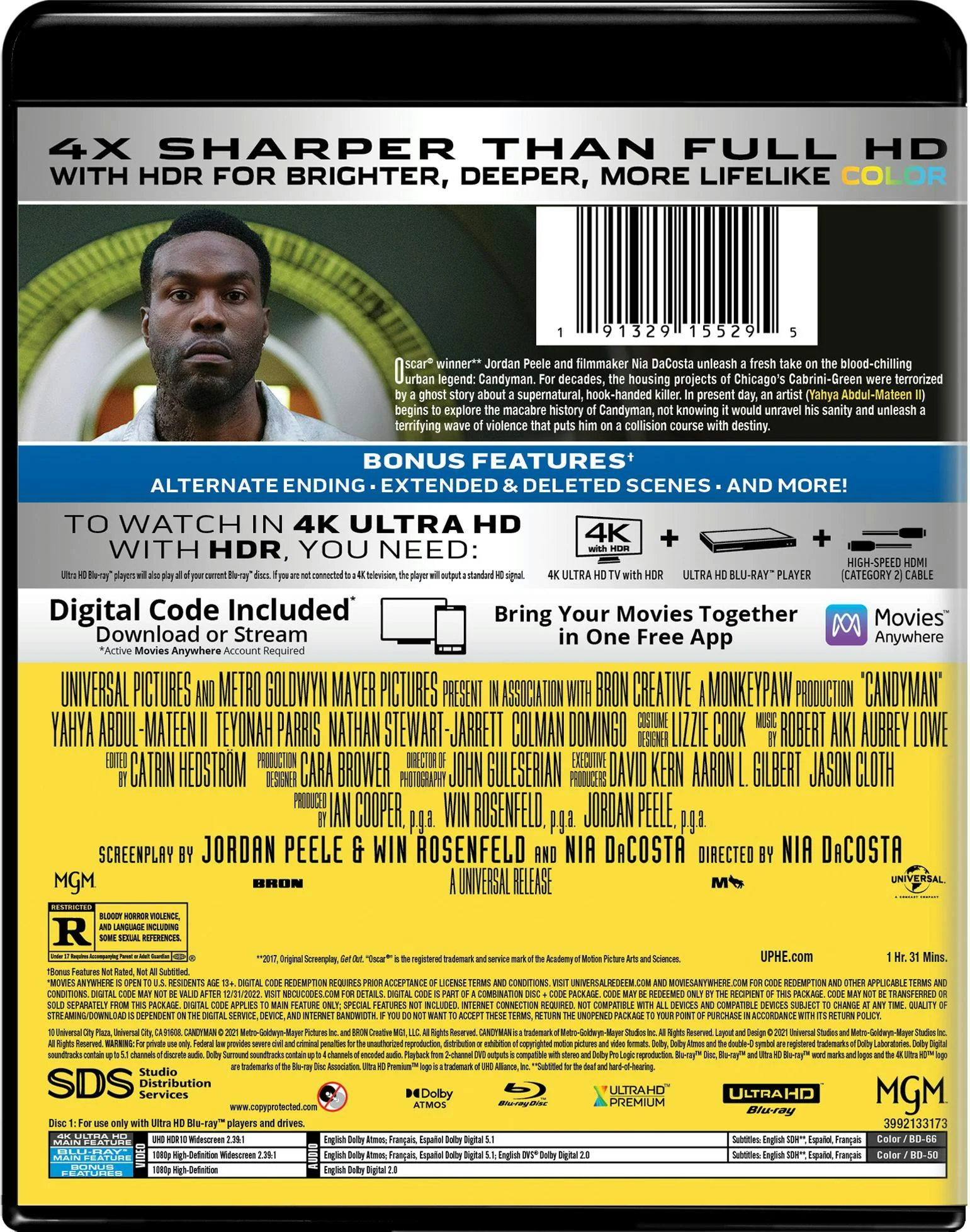 Candyman (4K Ultra HD + Blu-ray) [UHD] - Image 3