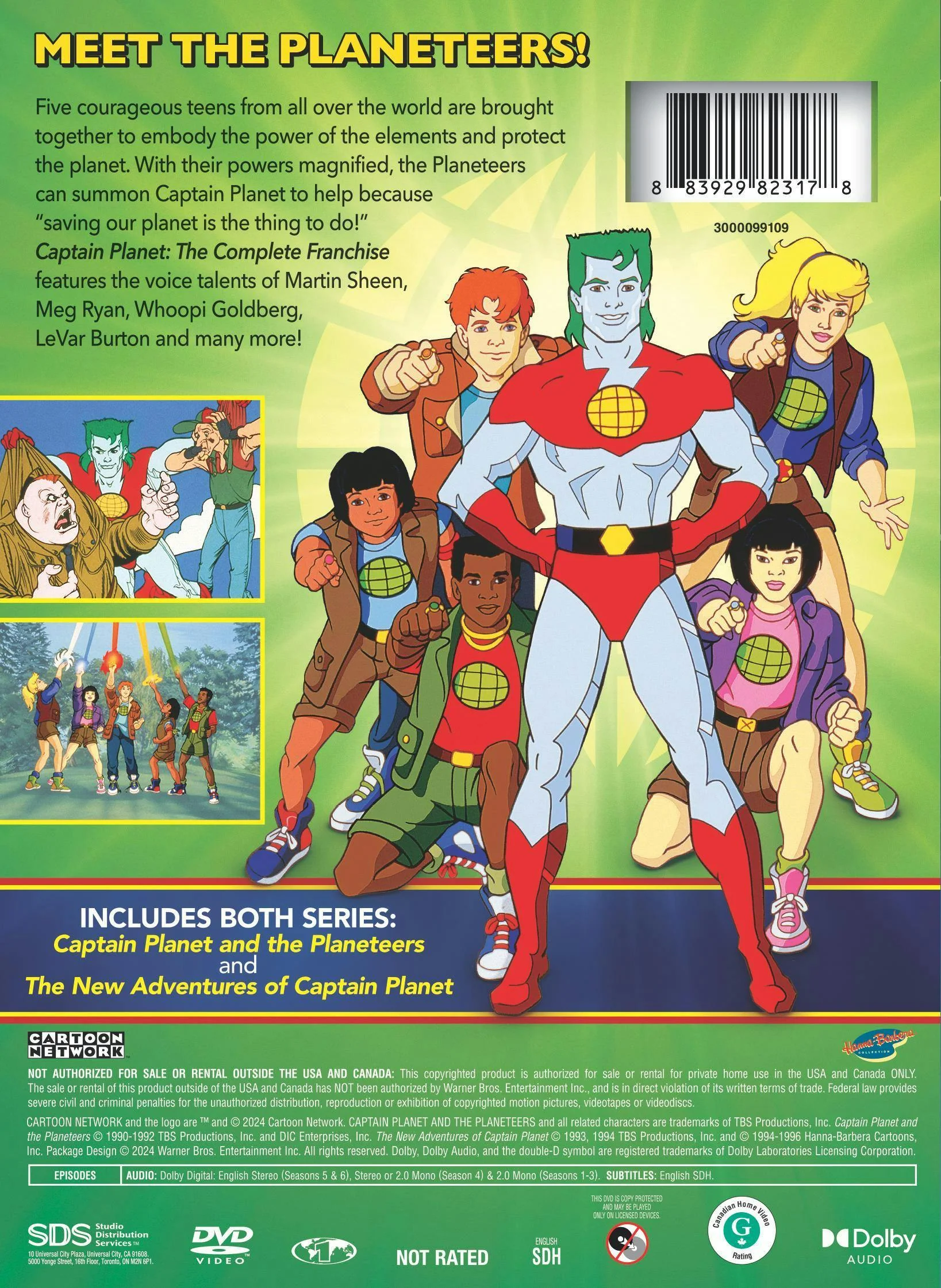Captain Planet: The Complete Franchise [DVD] - Image 3