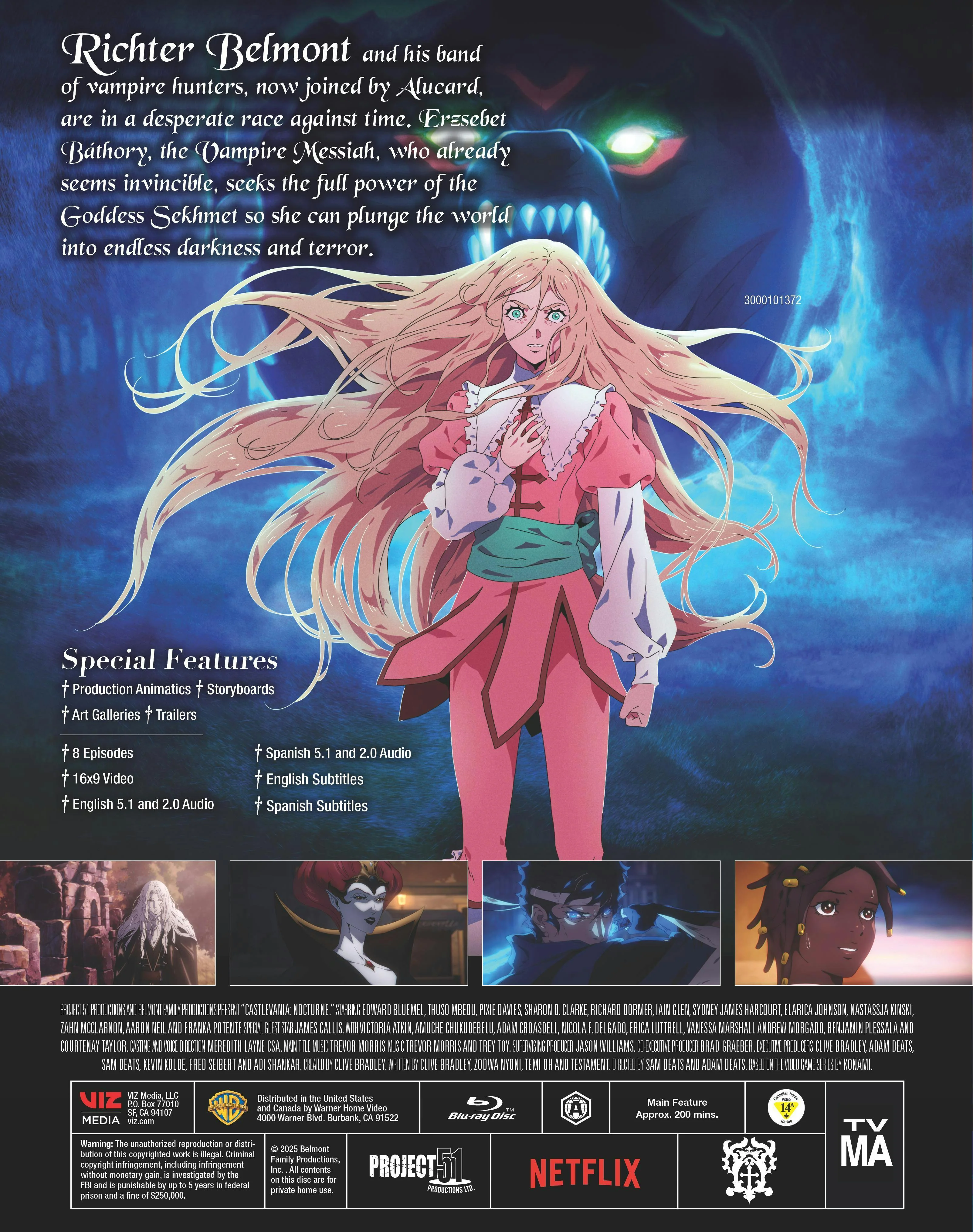 Castlevania Nocturne: Season 2 [Blu-ray] - Image 3