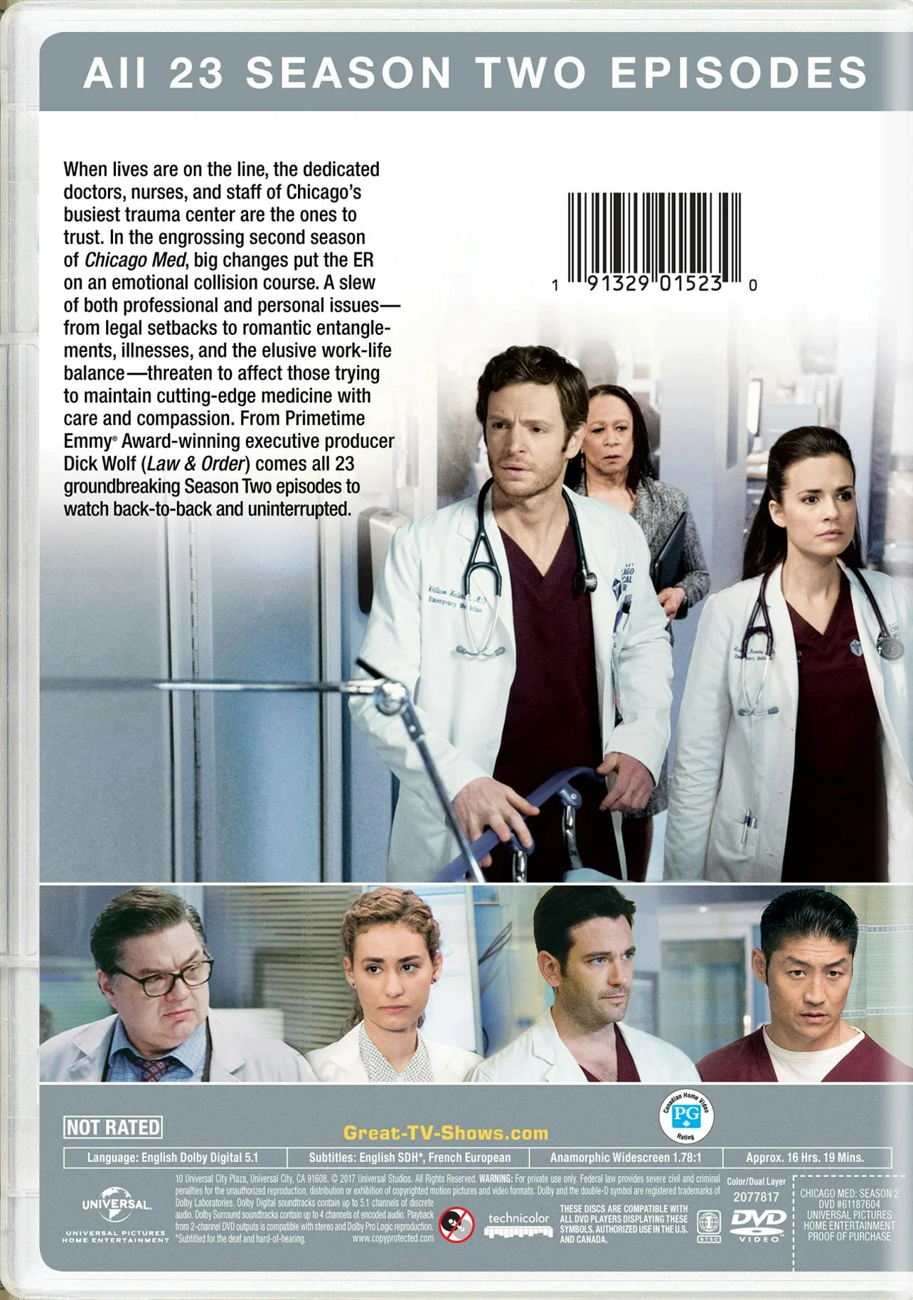 Chicago Med: Season Two [DVD] - Image 2