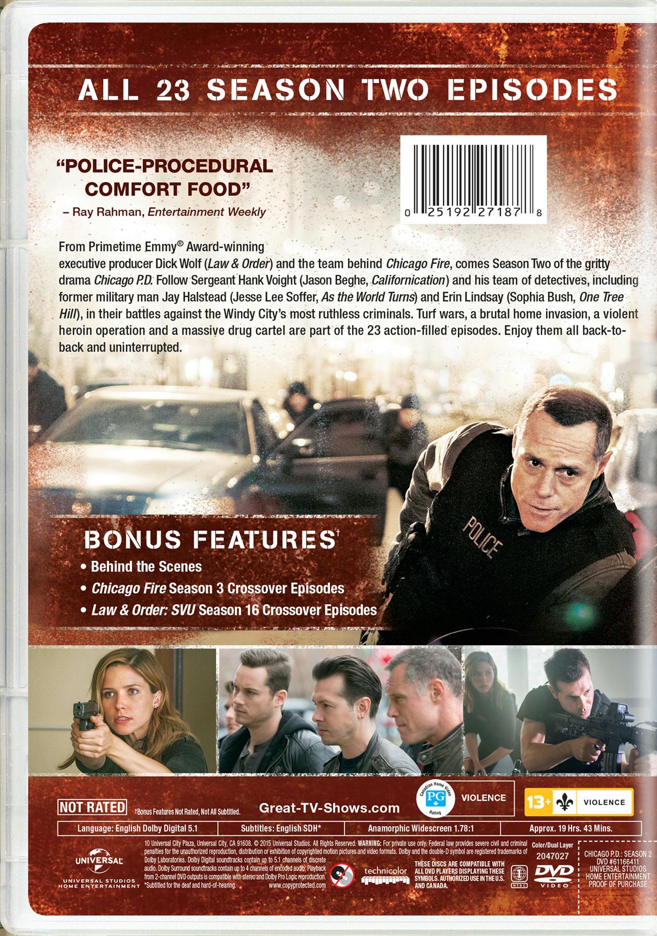 Chicago P.D.: Season Two [DVD] - Image 2