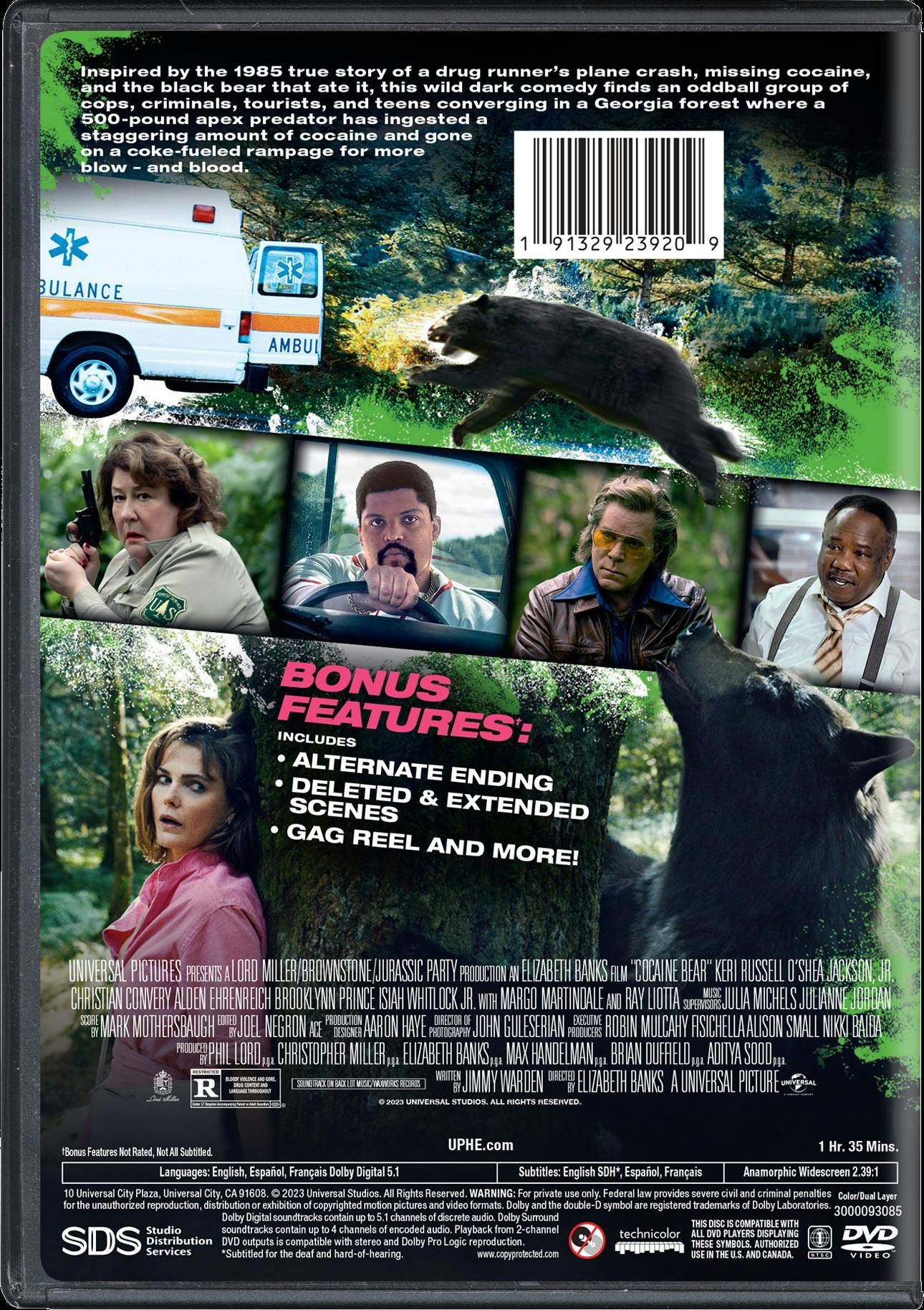 Cocaine Bear [DVD] - Image 3