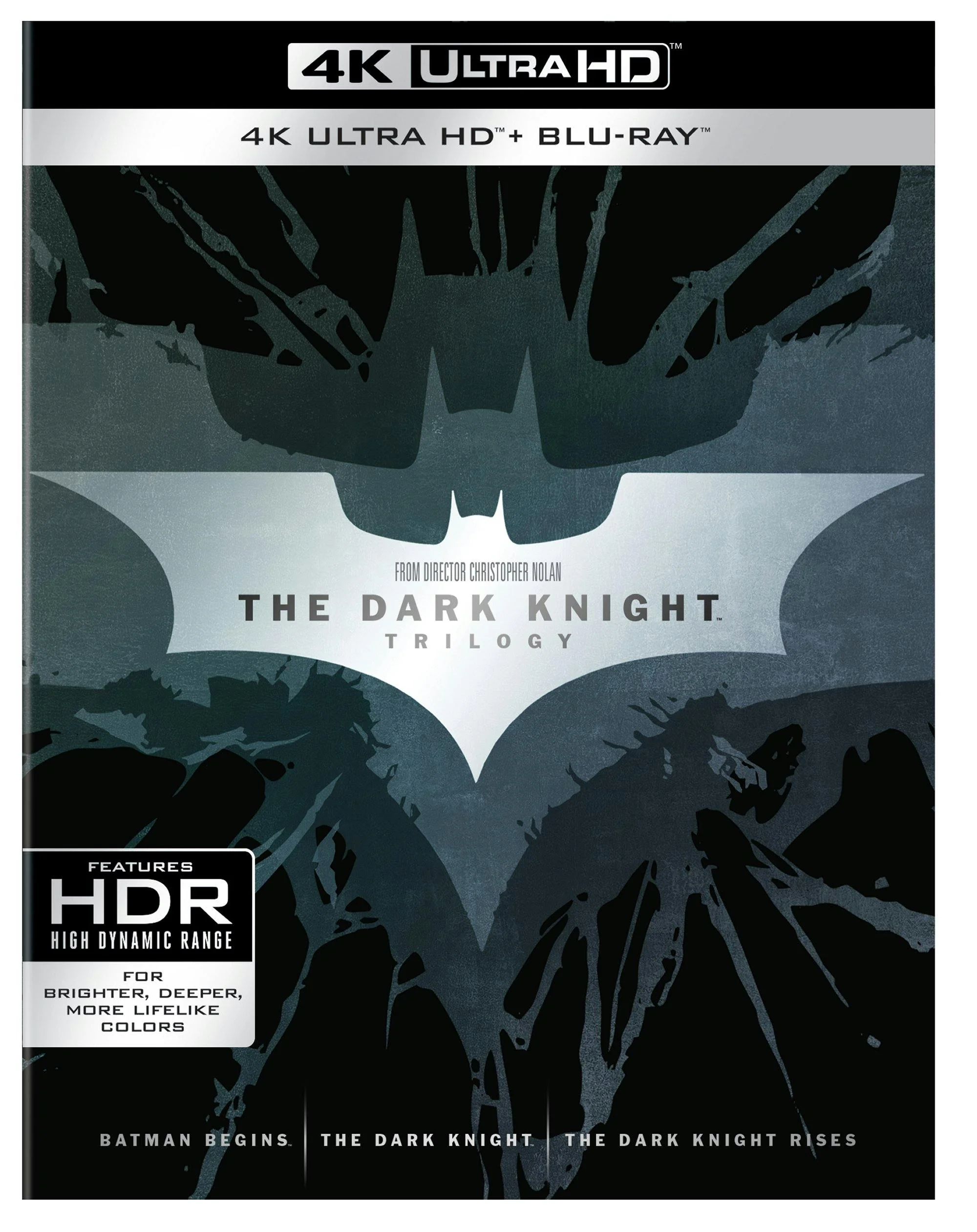 The Dark Knight Trilogy (4K Ultra HD + Blu-ray) [UHD] - Image 2