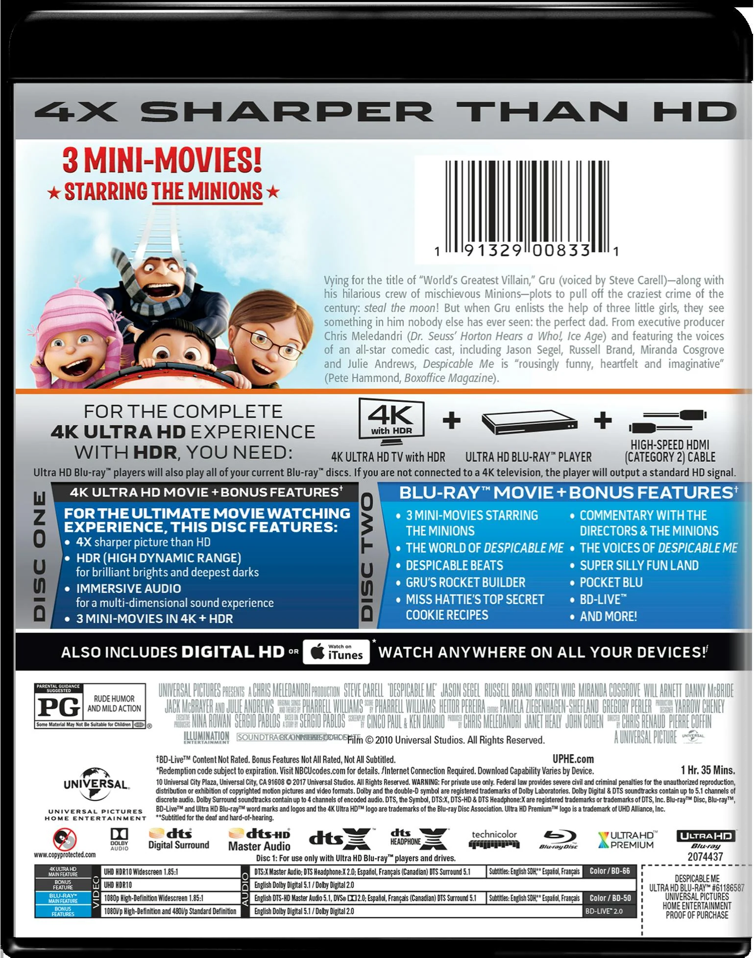 Despicable Me (4K Ultra HD) [UHD] - Image 2