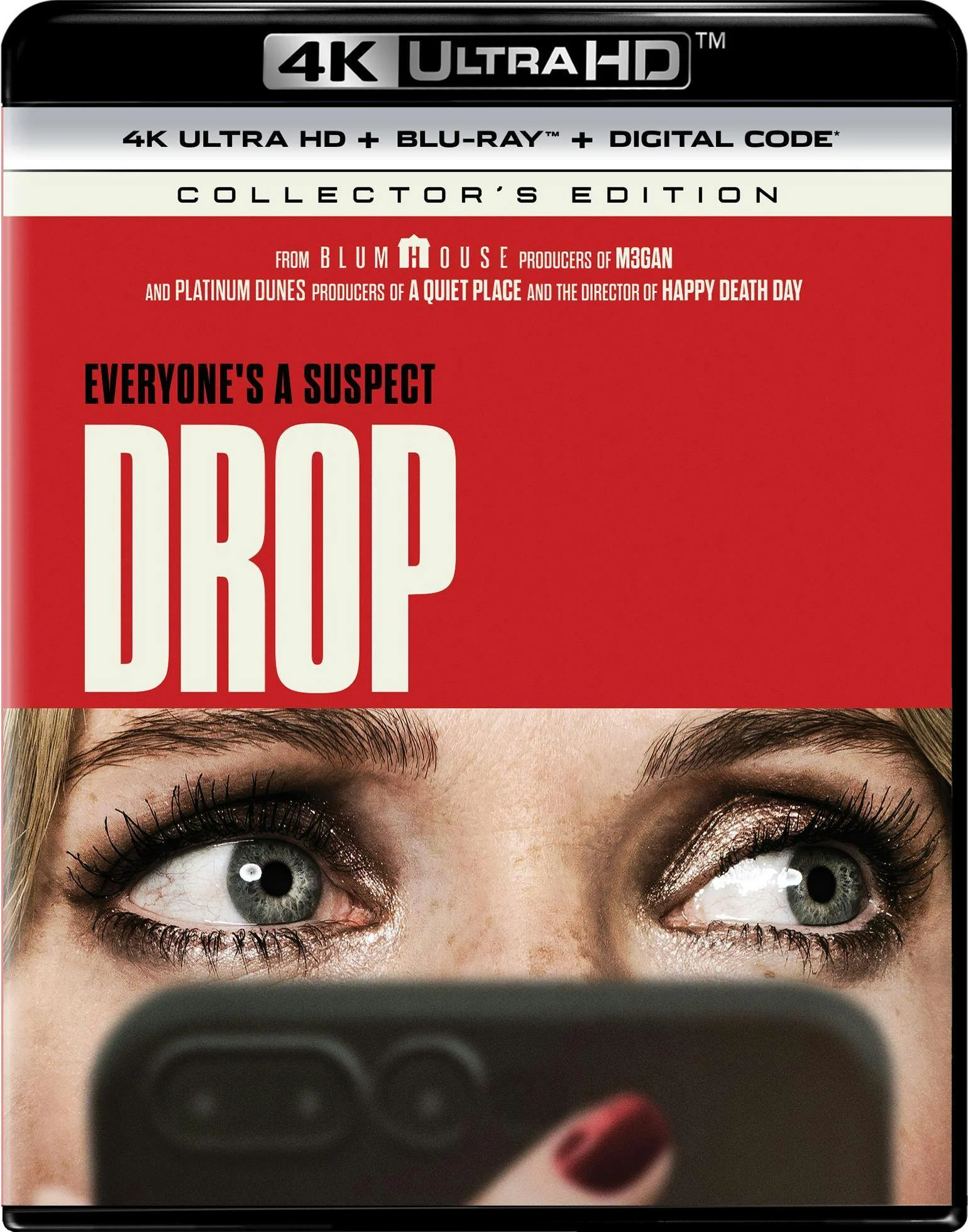 Drop - Collector's Edition 4K Ultra HD + Blu-ray + Digital (4K Ultra HD + Blu-ray) [UHD]