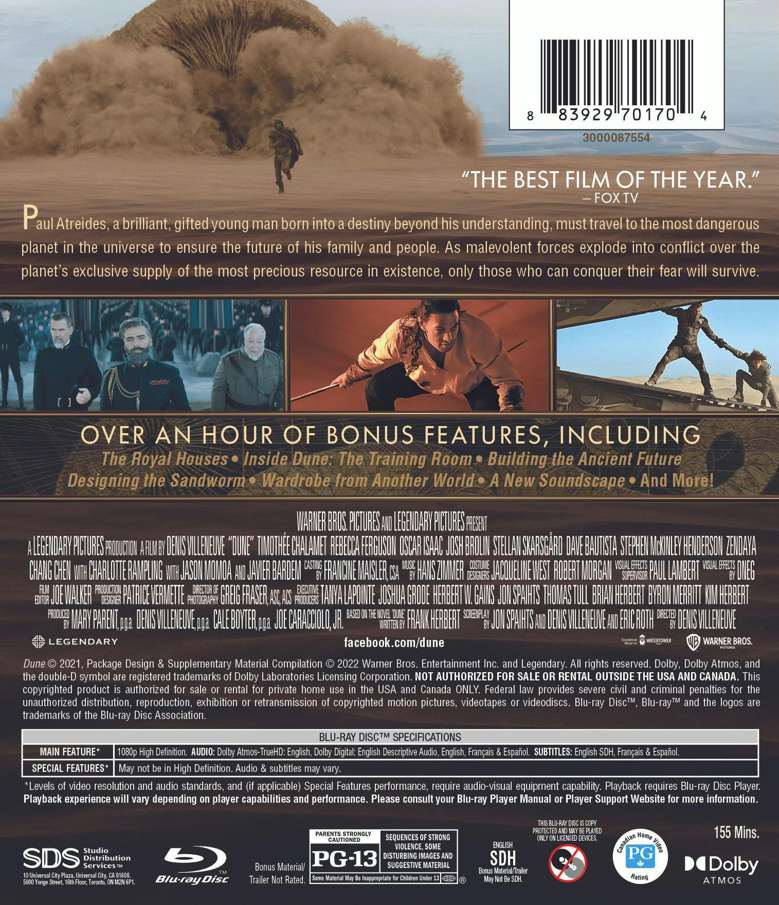 Dune (Blu-ray) [Blu-ray] - Image 3