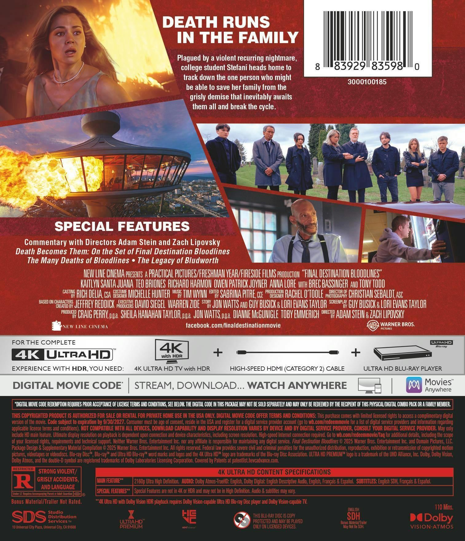 Final Destination: Bloodlines (4K Ultra HD + Digital) [UHD] - Image 3