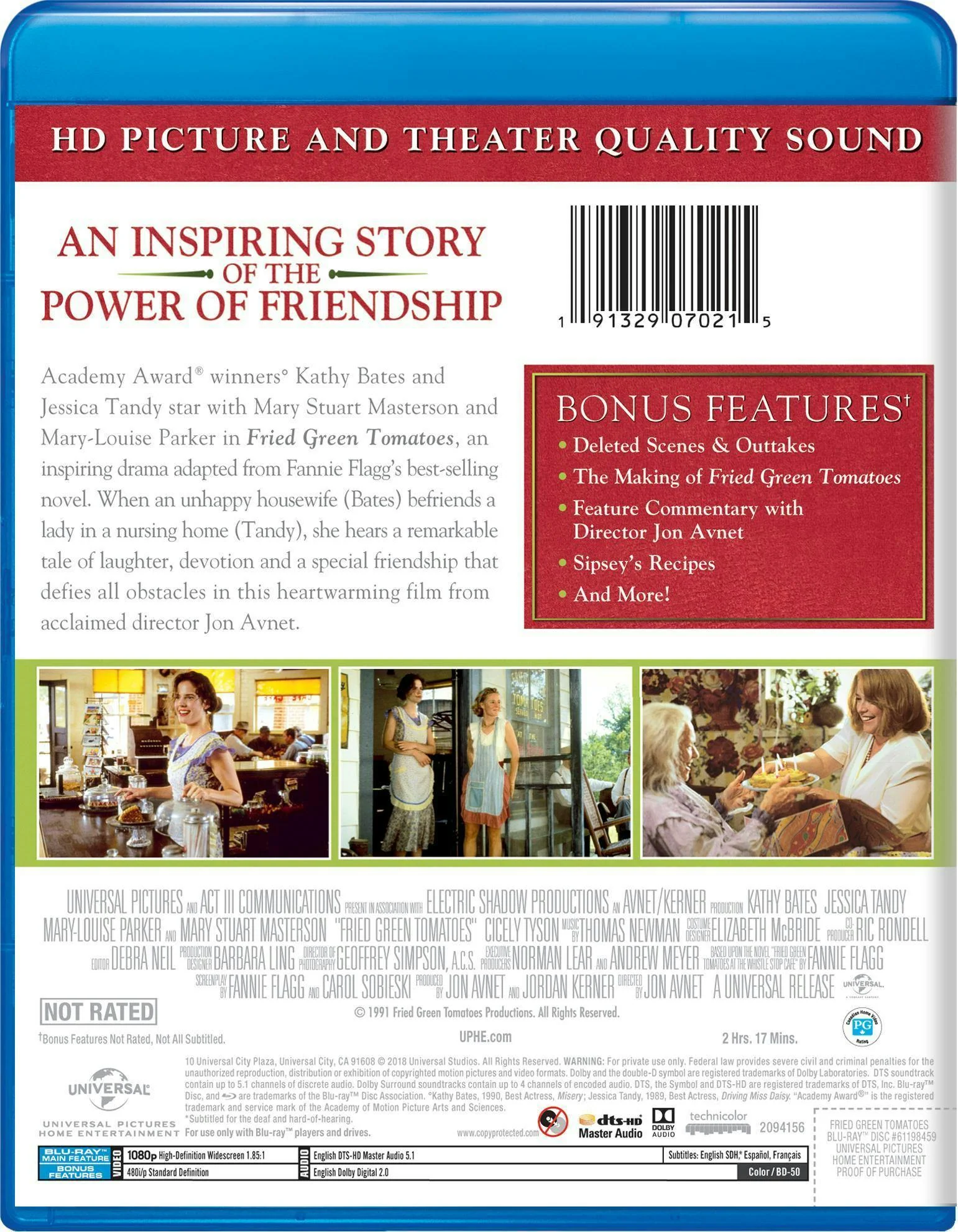 Fried Green Tomatoes [Blu-ray] - Image 2