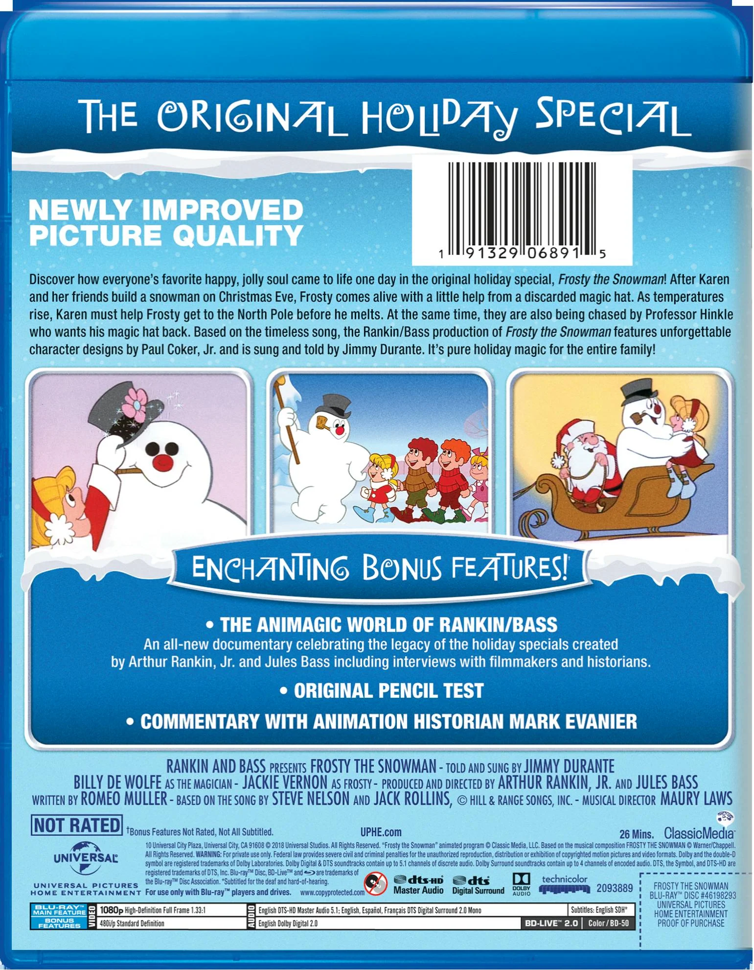 Frosty the Snowman (Deluxe Edition) [Blu-ray] - Image 2
