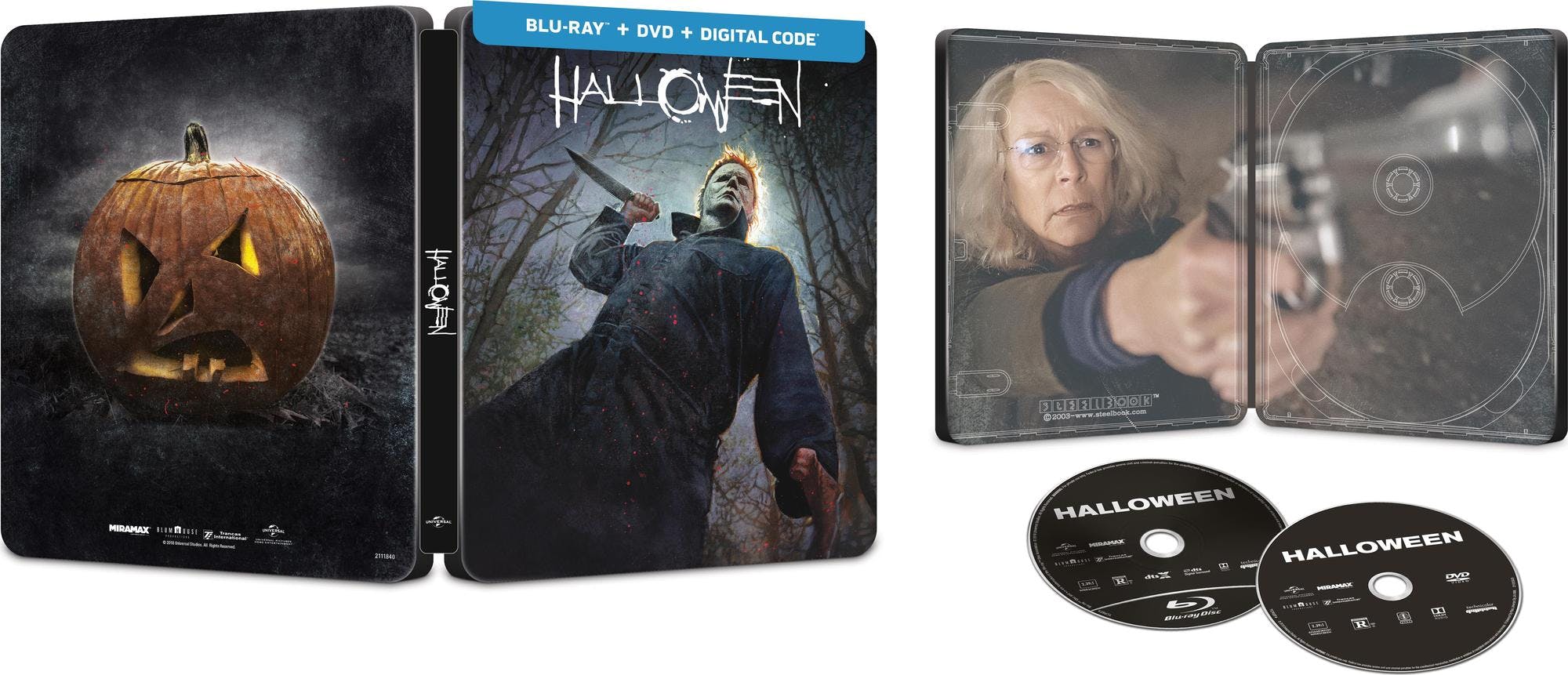 Halloween (2018) (Blu-ray Steelbook) [Blu-ray] - Image 3