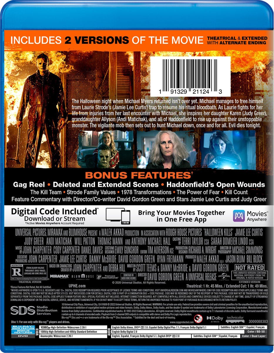 Halloween Kills (with DVD) [Blu-ray] - Image 3