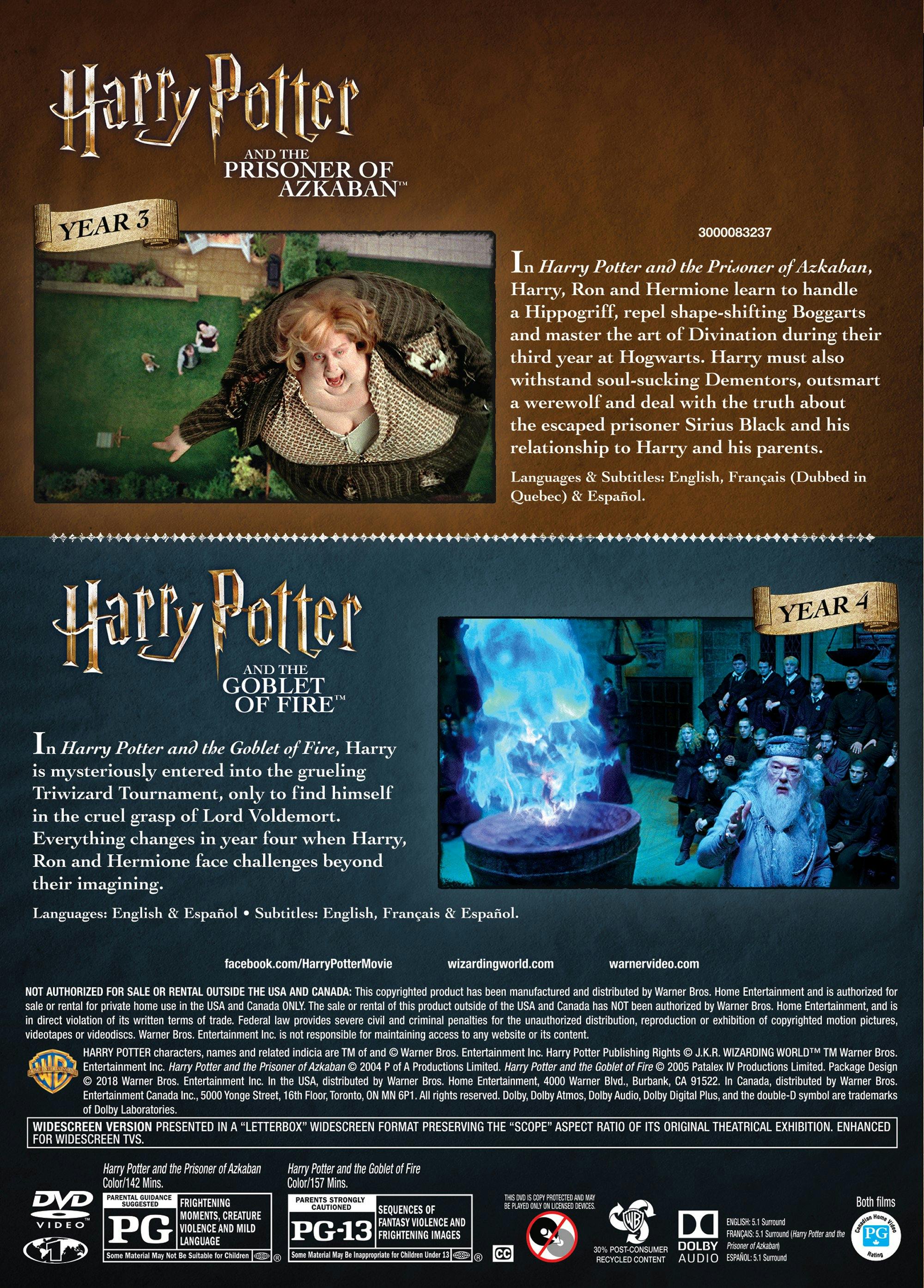 Harry Potter and the Prisoner of Azkaban/Harry Potter and The... (DVD Double Feature) [DVD] - Image 2