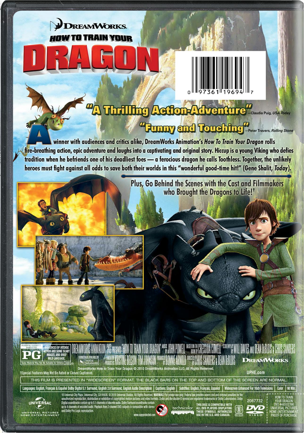 How to Train Your Dragon (DVD Single Disc) [DVD] - Image 2