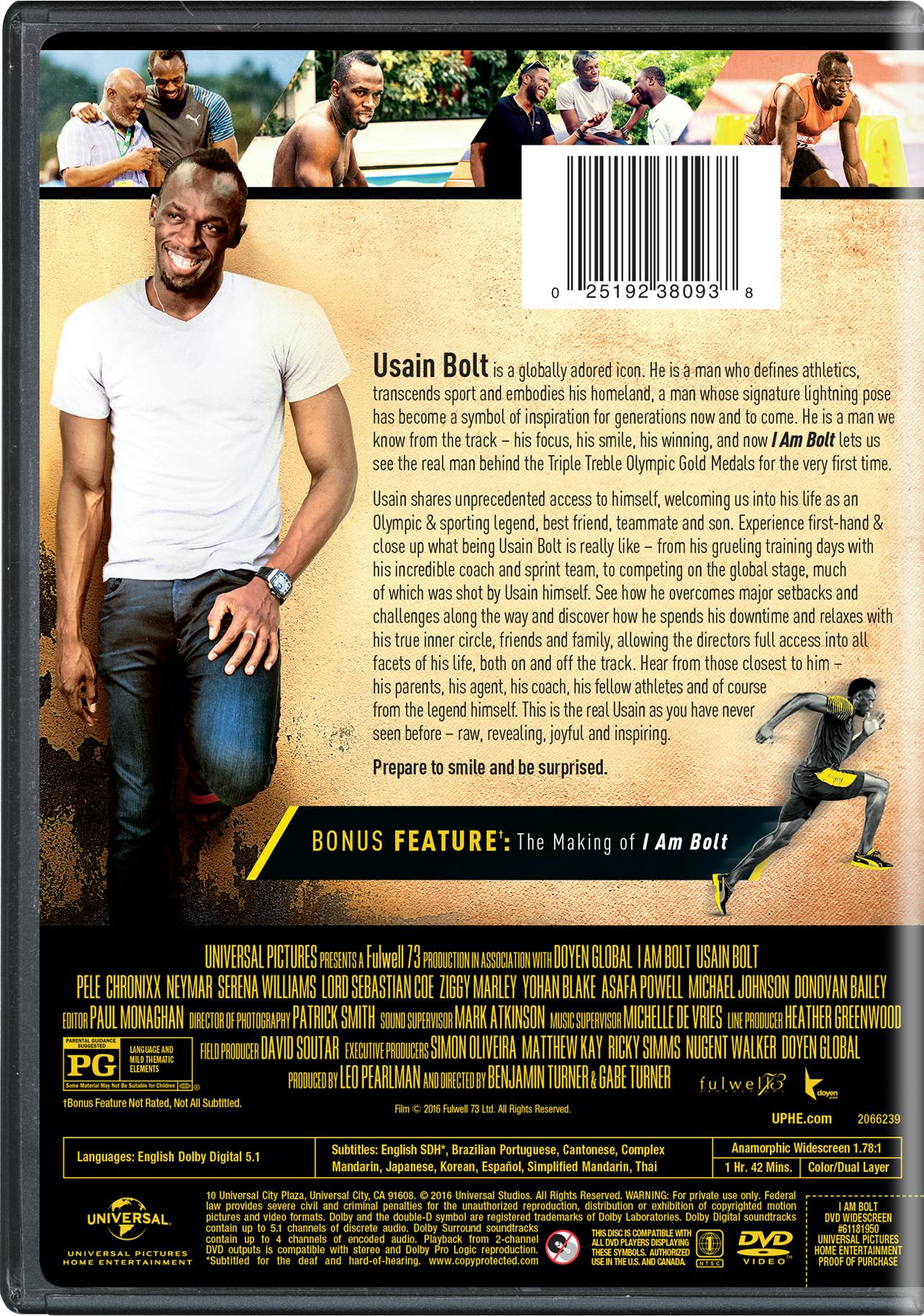 I Am Bolt [DVD] - Image 2