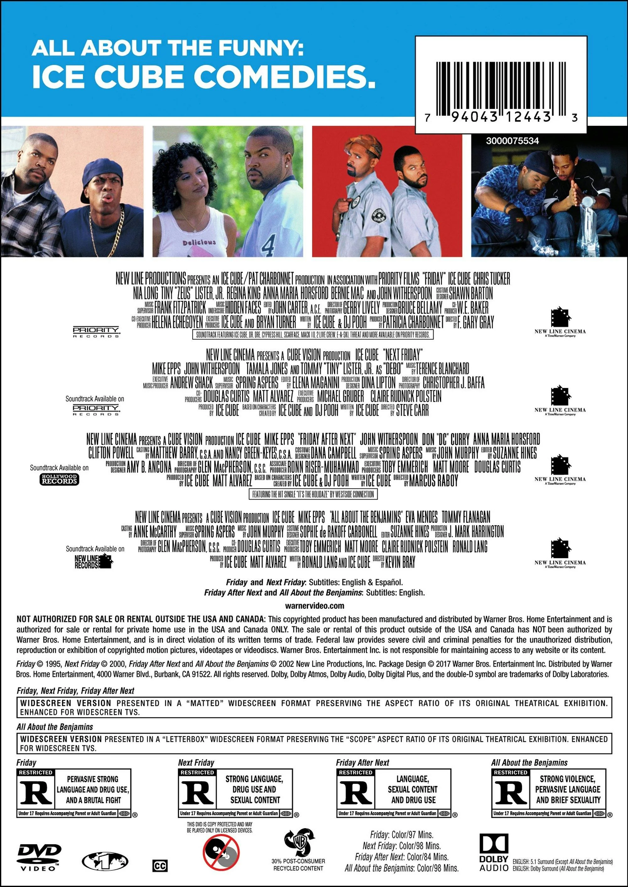 Ice Cube Collection (DVD Set) [DVD] - Image 2