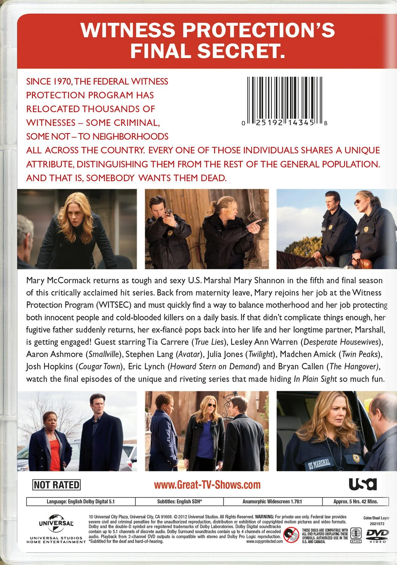 In Plain Sight: Season Five [DVD] - Image 2
