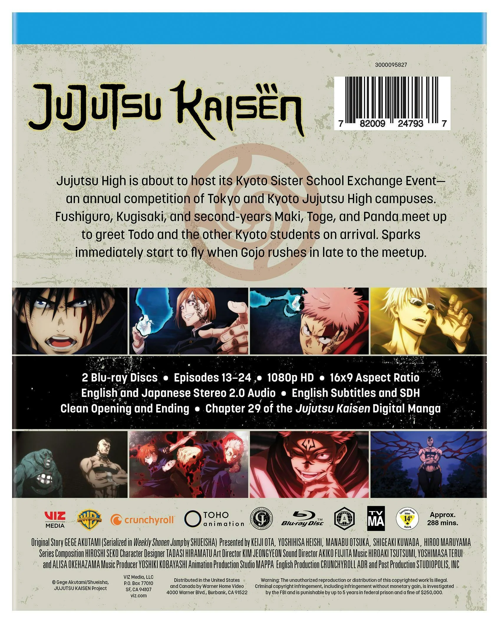 Jujutsu Kaisen: Season 1 Part 2 [Blu-ray] - Image 3