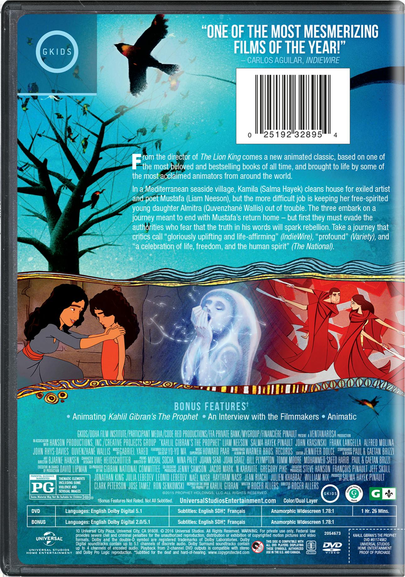 Kahlil Gibran's The Prophet [DVD] - Image 2