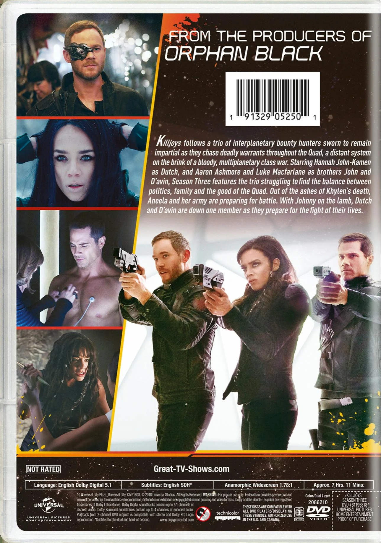 Killjoys: Season Three [DVD] - Image 2