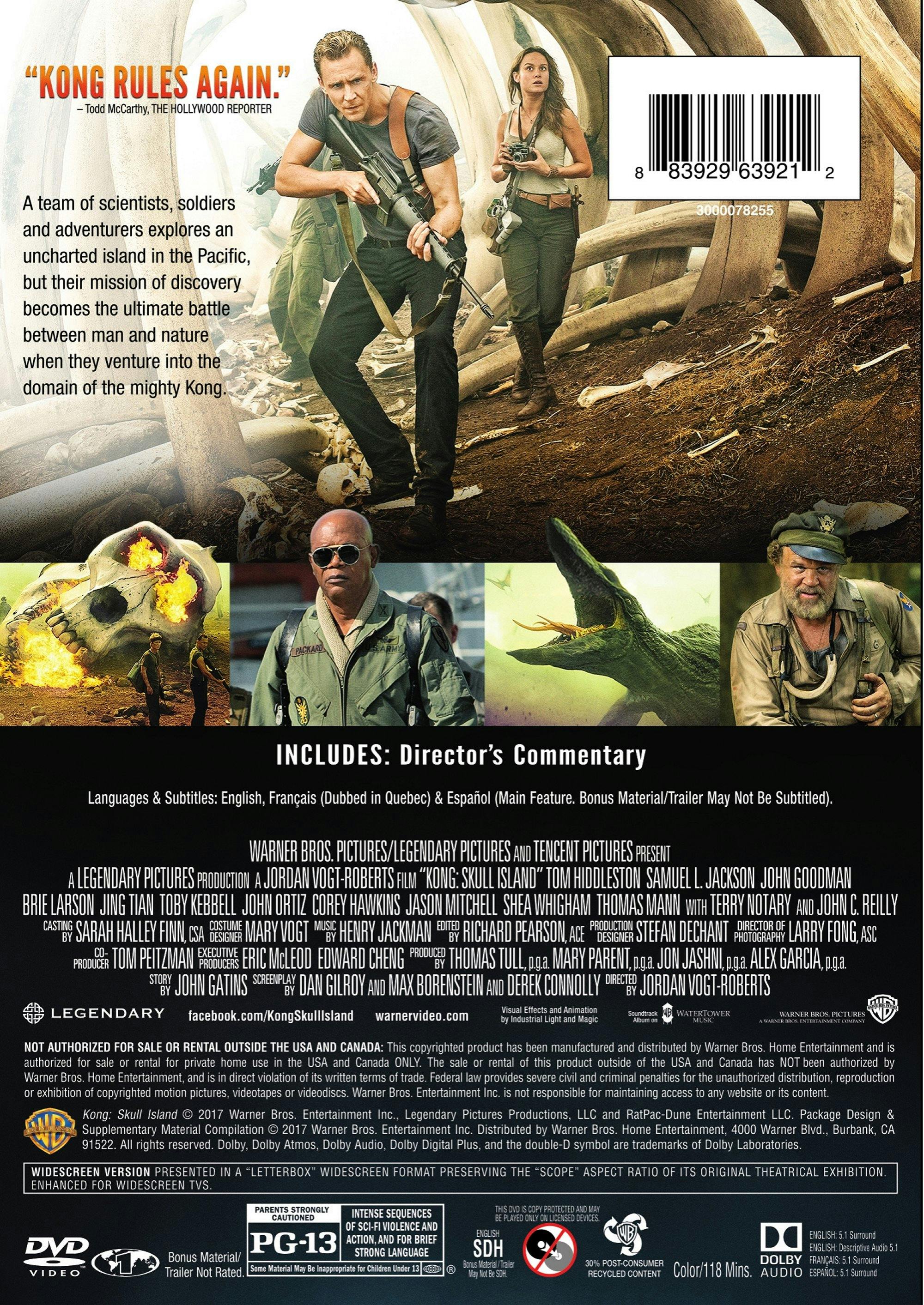Kong - Skull Island (DVD Single Disc) [DVD] - Image 2