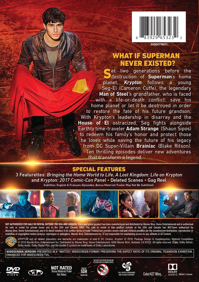Krypton: The Complete First Season [DVD] - Image 3