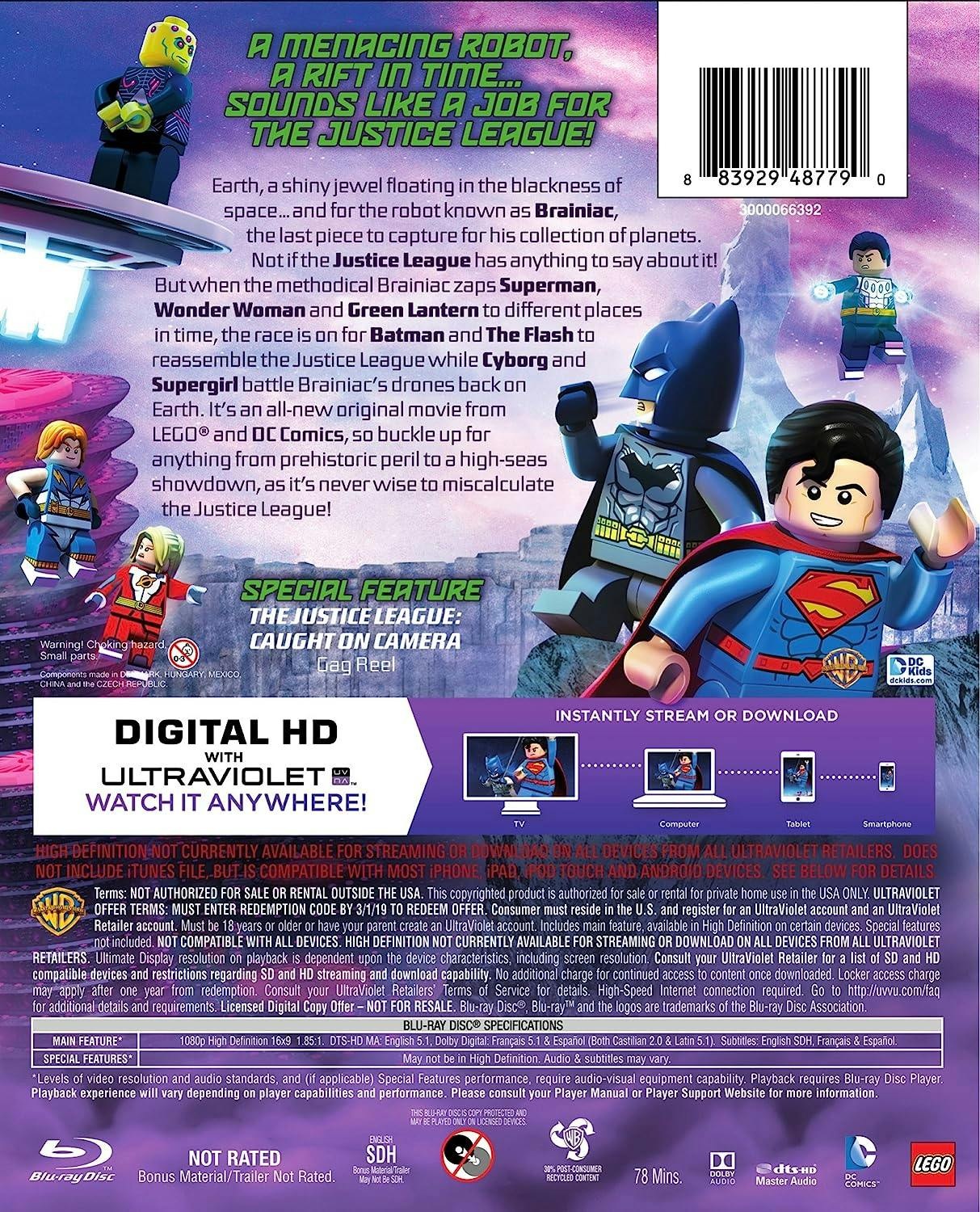 LEGO DC:Cosmic Clash (Blu-ray + Toy) [Blu-ray] - Image 4