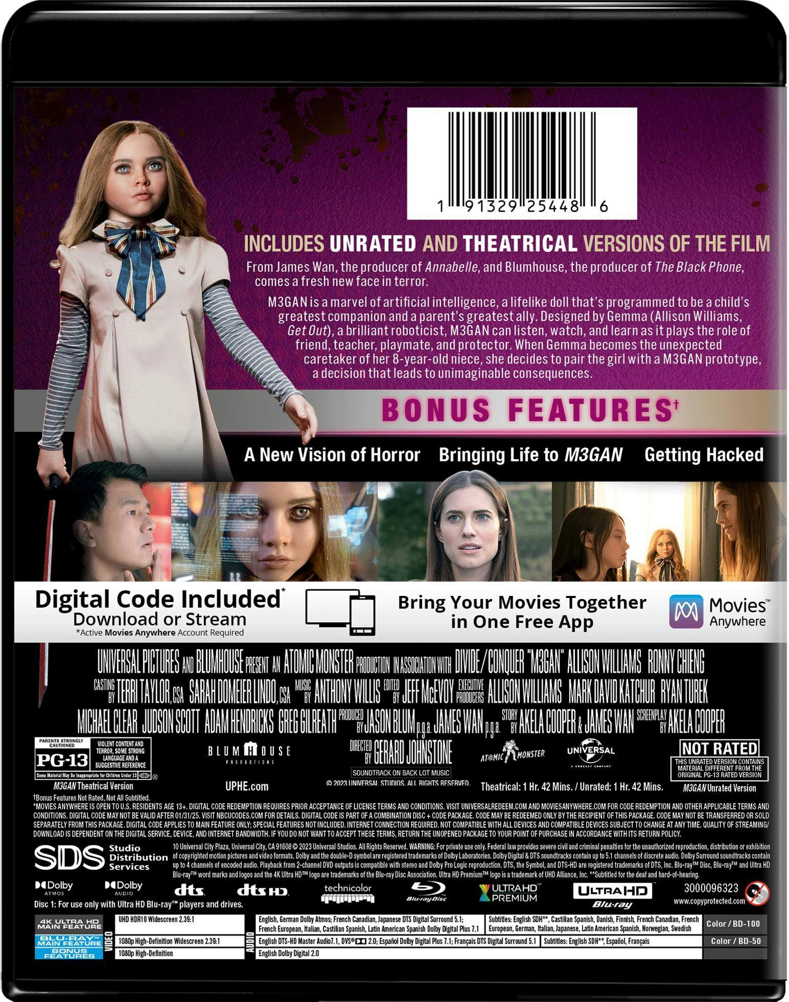 M3GAN (4K Ultra HD + Blu-ray) [UHD] - Image 3