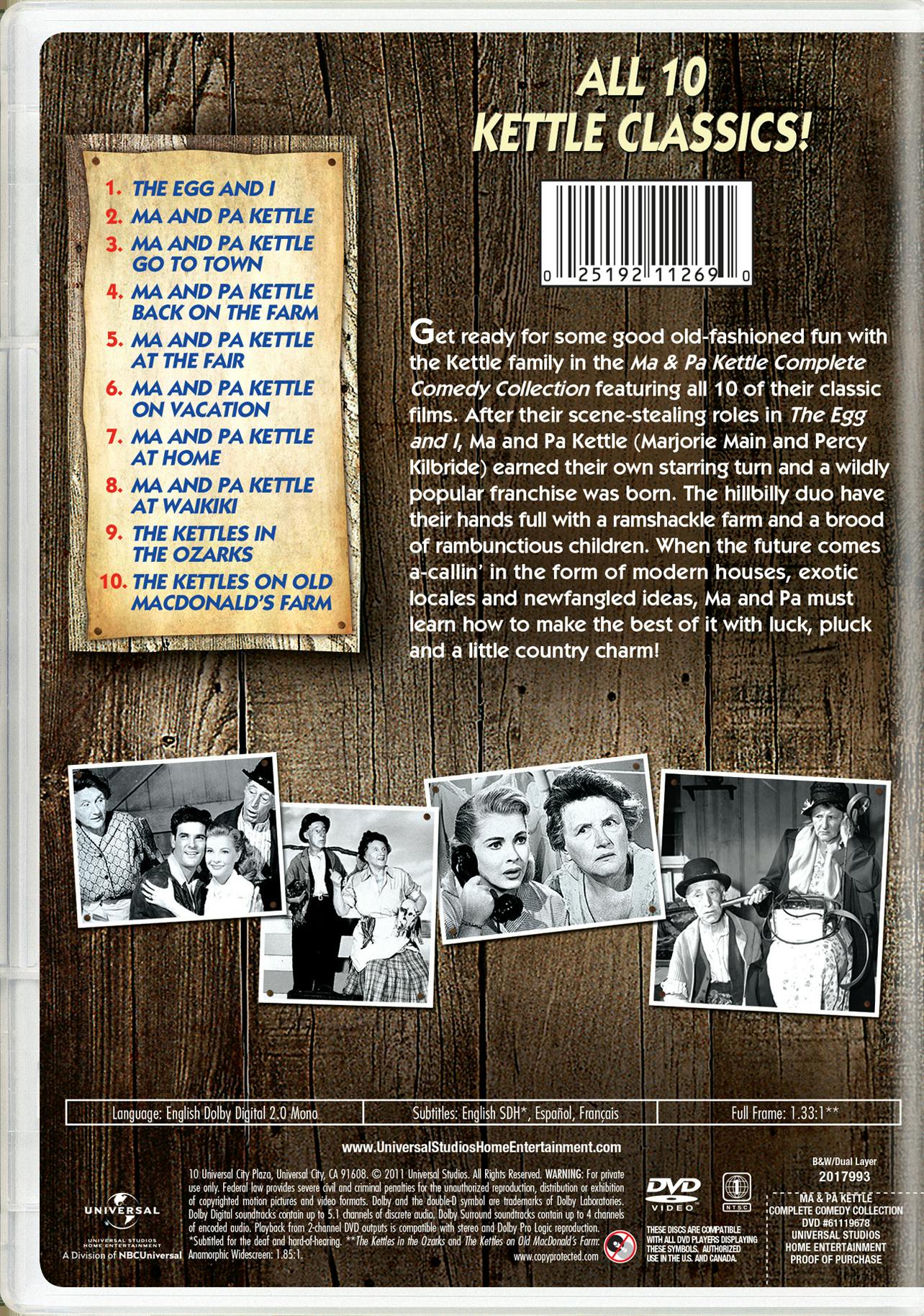 Ma & Pa Kettle Complete Comedy Collection (Box Set) [DVD] - Image 3