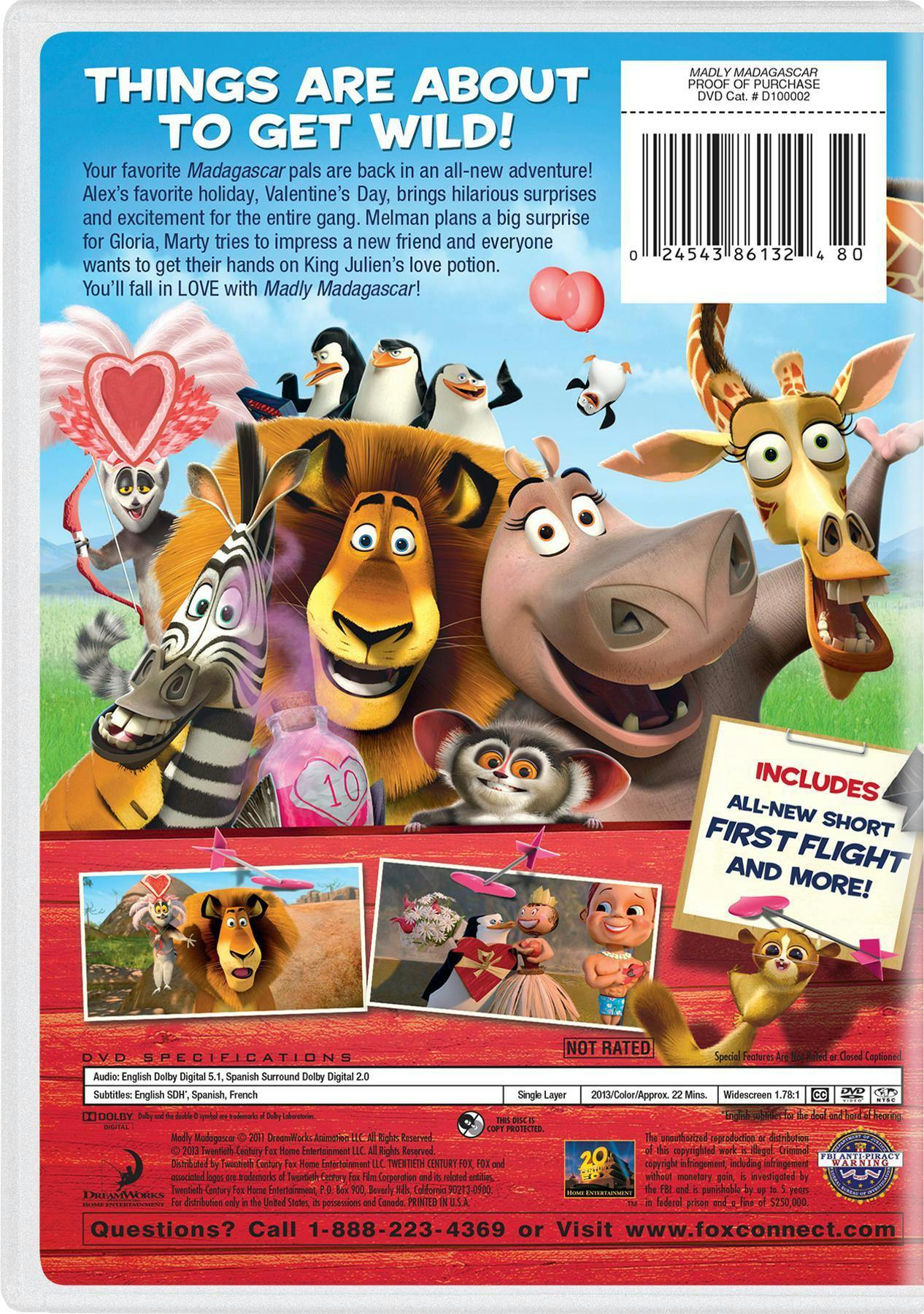 Madly Madagascar [DVD] - Image 2