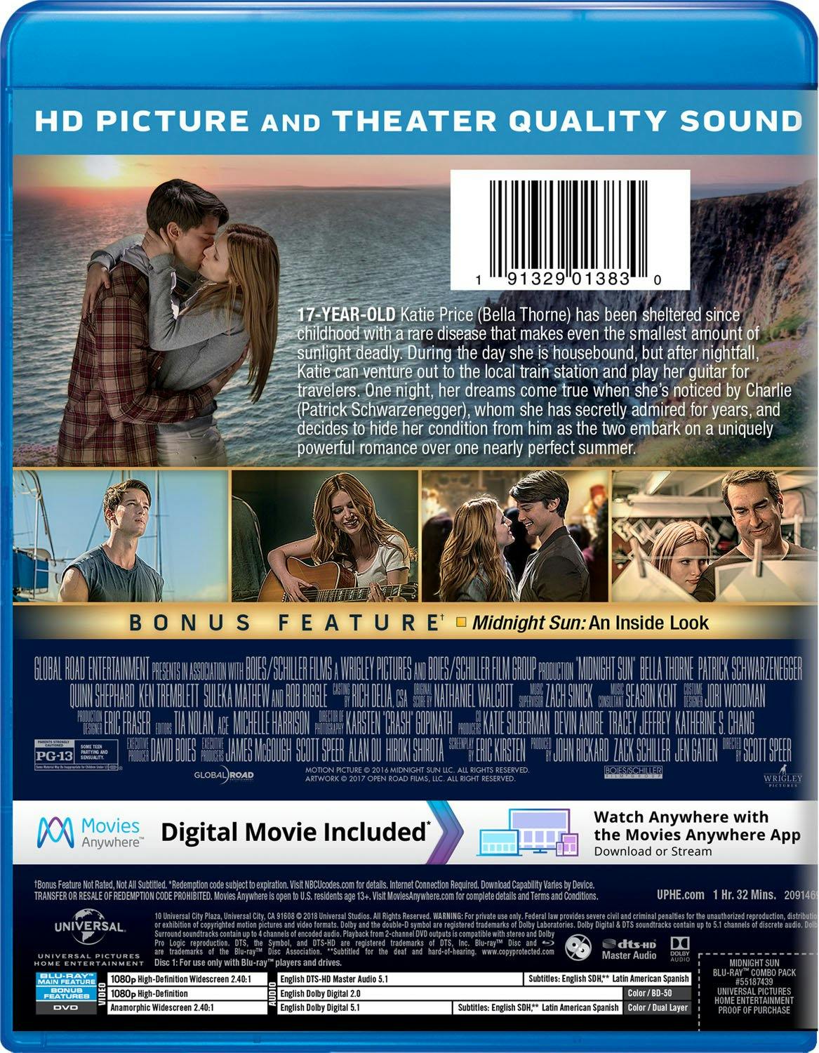 Midnight Sun (DVD + Digital) [Blu-ray] - Image 2