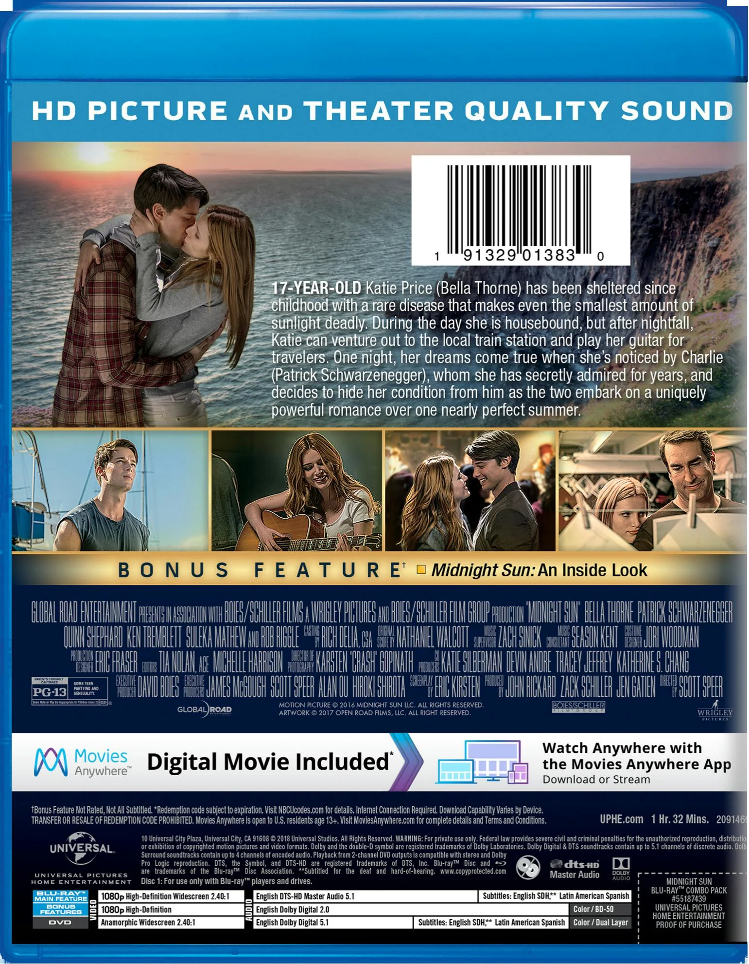 Midnight Sun (DVD + Digital) [Blu-ray] - Image 3