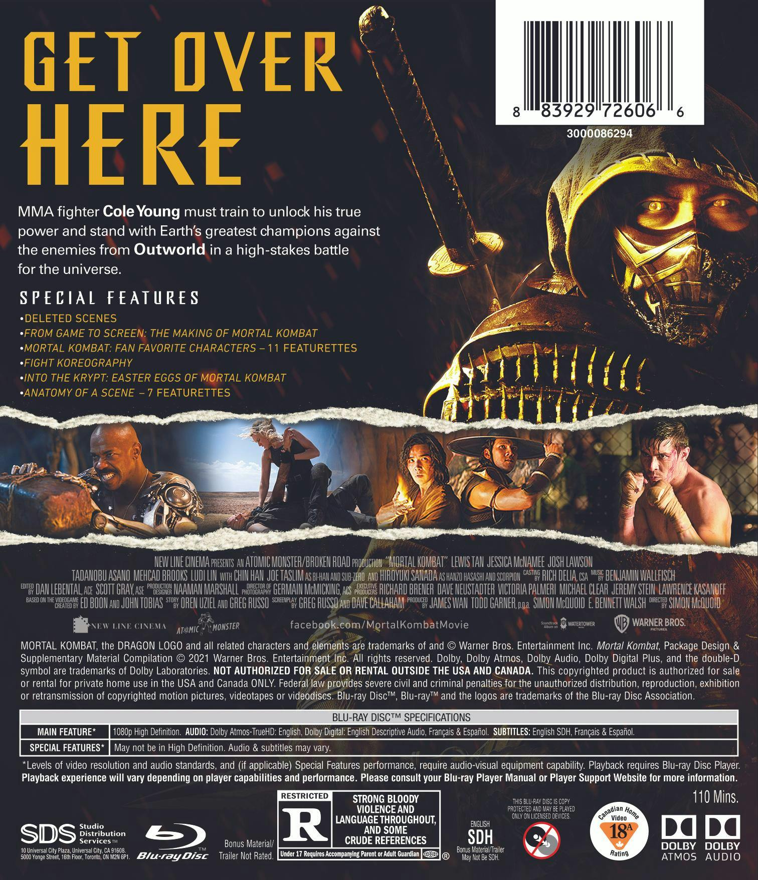 Mortal Kombat [Blu-ray] - Image 2