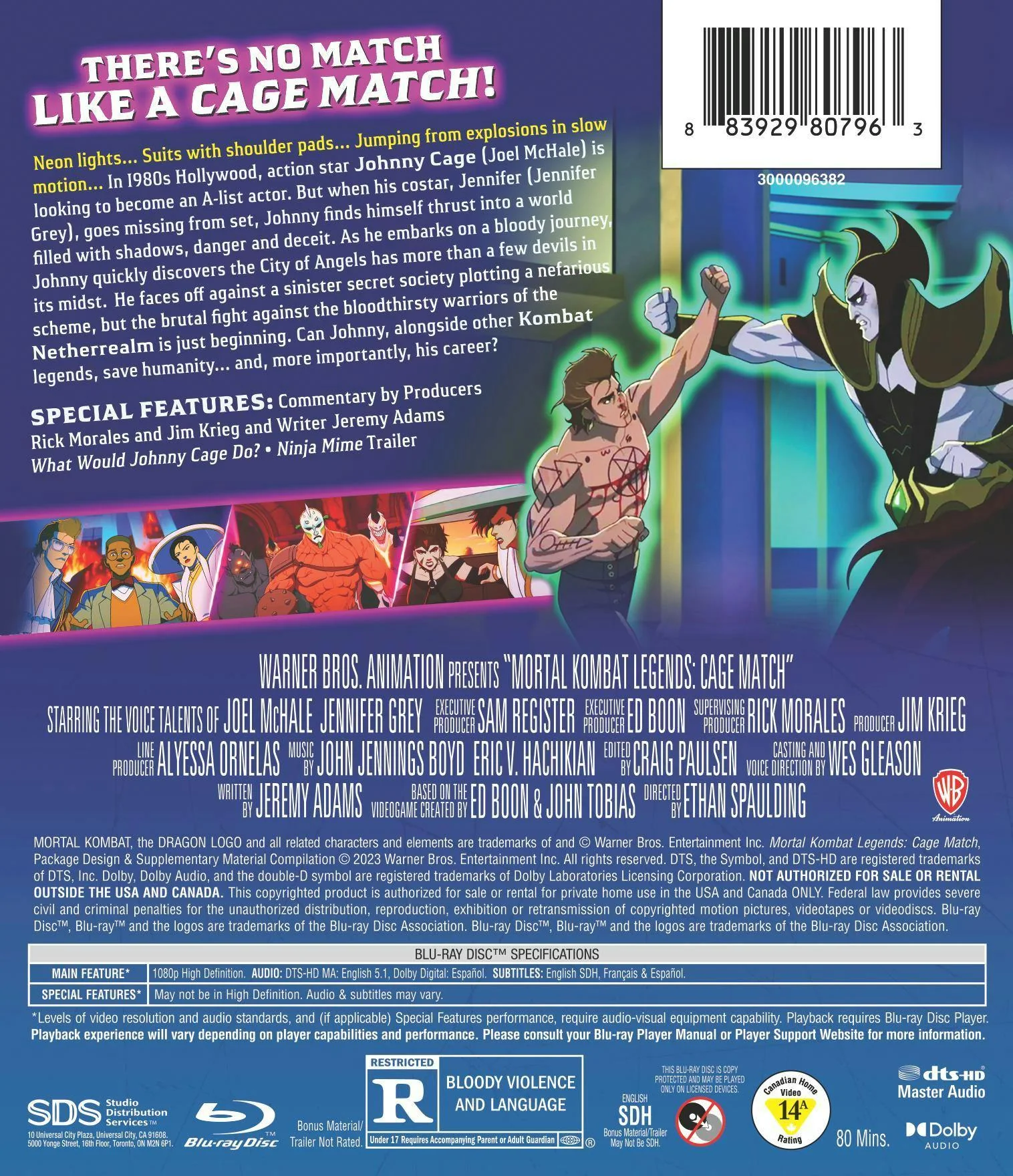 Mortal Kombat Legends: Cage Match [Blu-ray] - Image 3