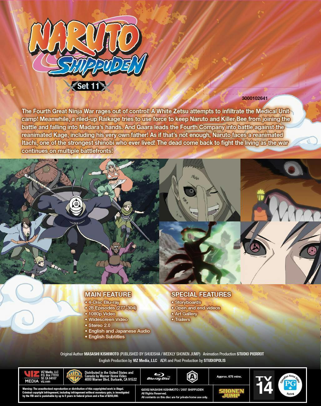 Naruto Shippuden Set 11 [Blu-ray] - Image 3