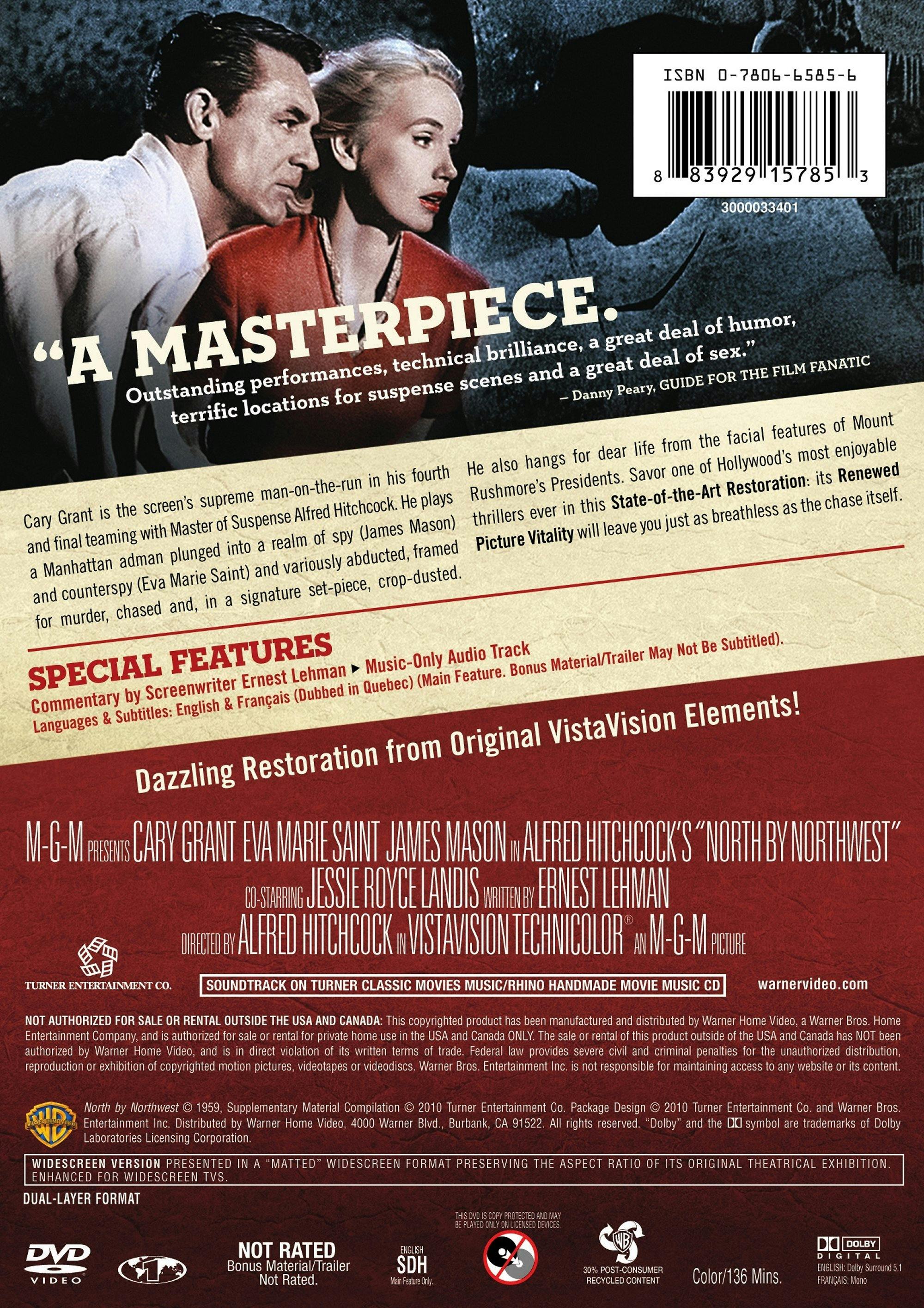 North By Northwest (DVD New Packaging) [DVD] - Image 2