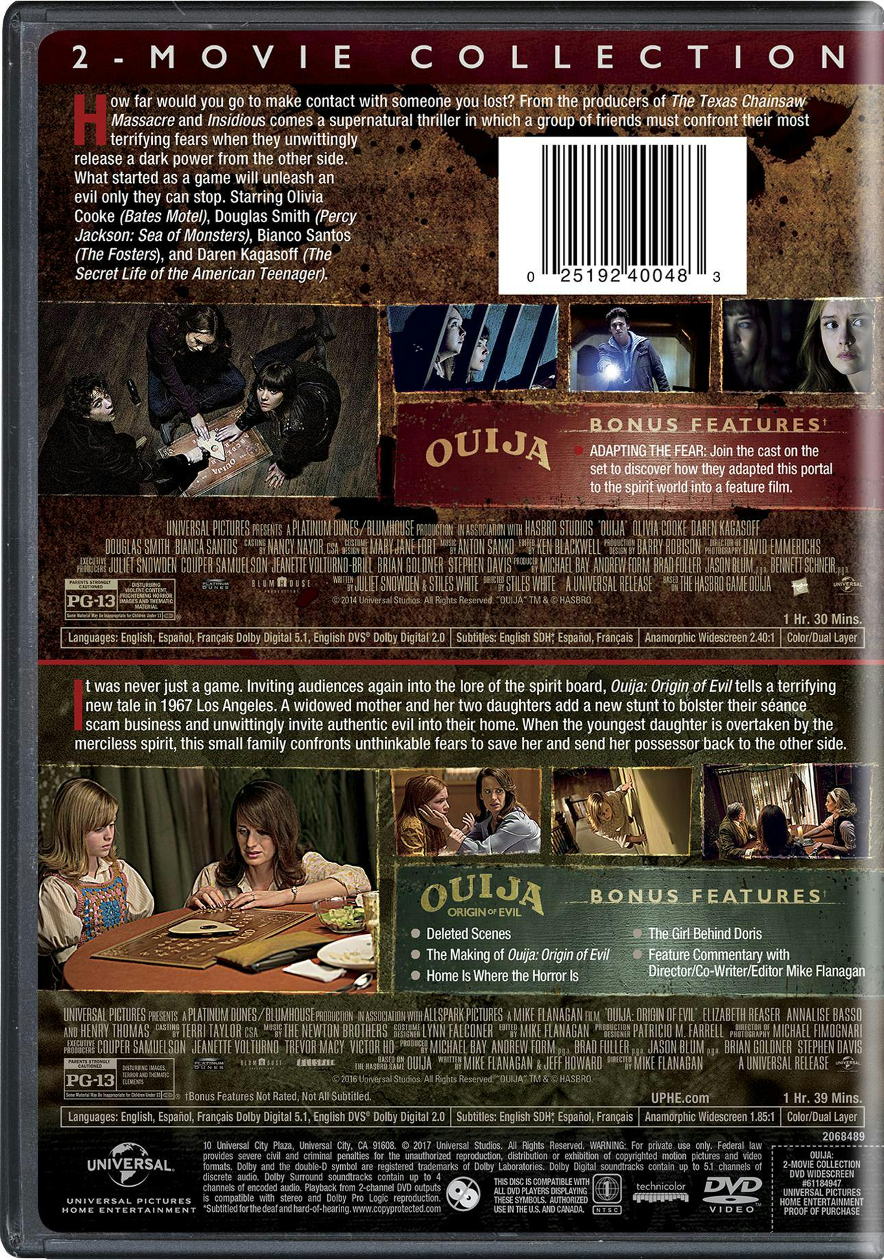 Ouija & Ouija: Origin of Evil (DVD Double Feature) [DVD] - Image 3
