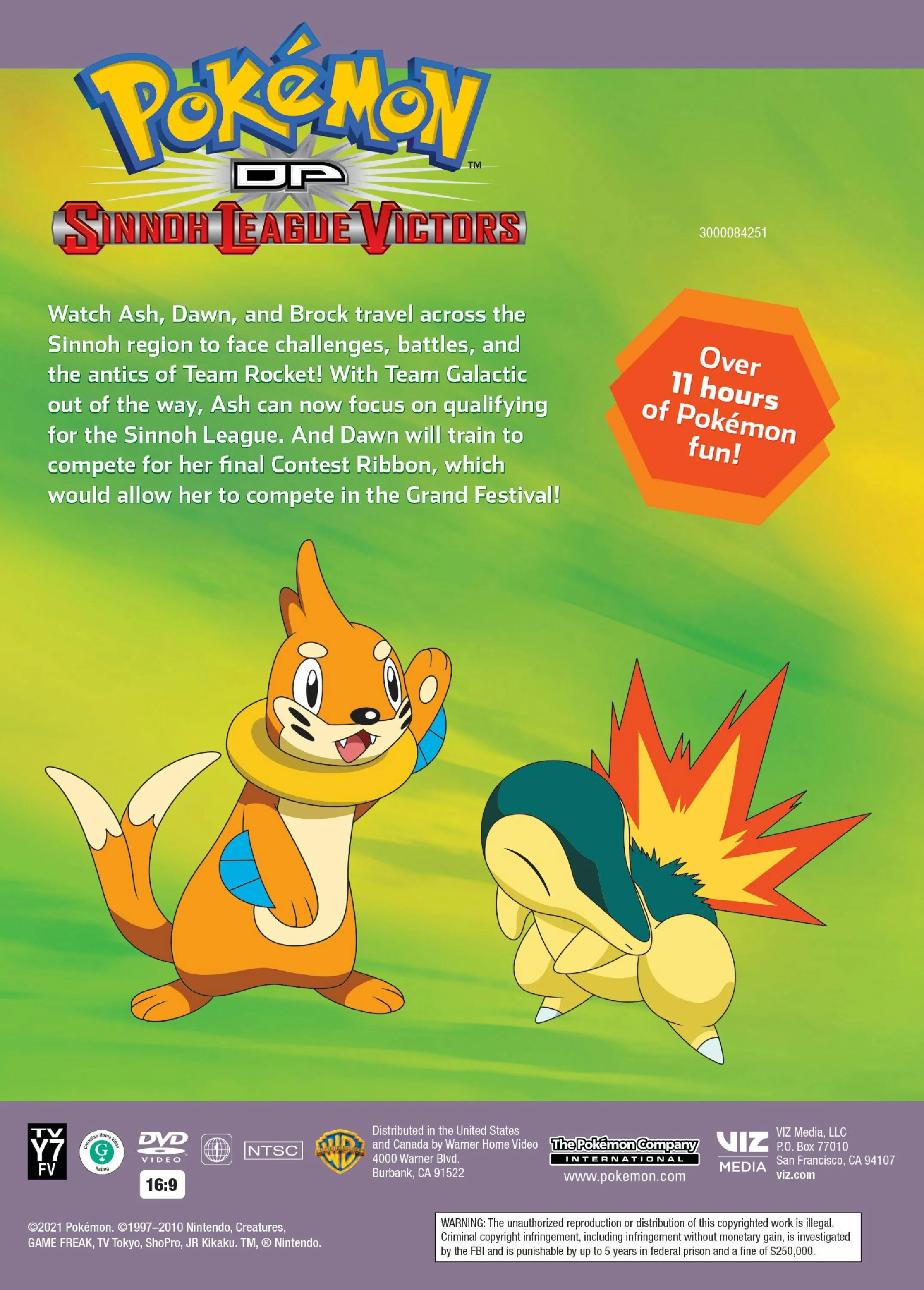 Pokémon: Diamond and Pearl - Sinnoh League Victors (Box Set) [DVD] - Image 2