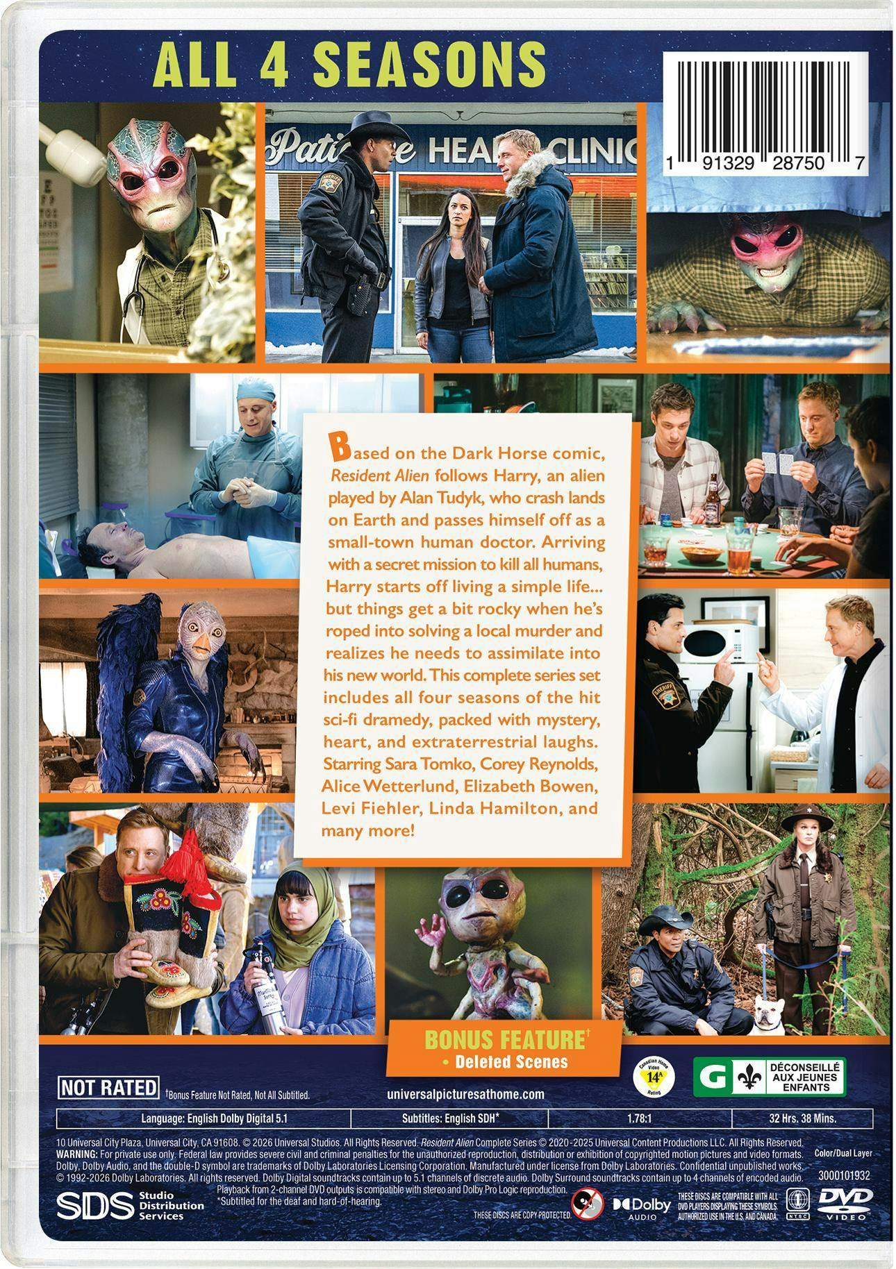 Resident Alien: The Complete Series [DVD] - Image 3