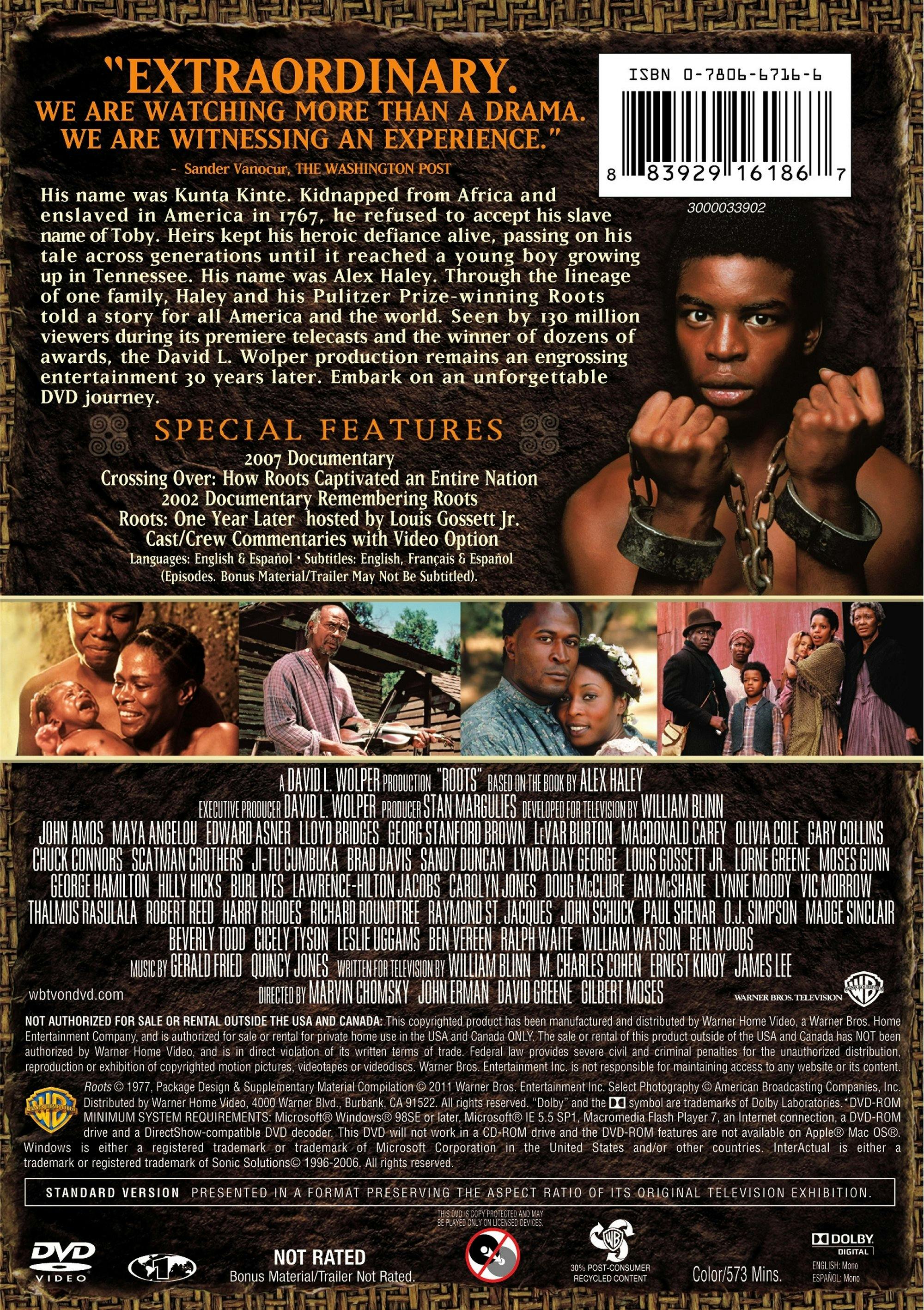 Roots: The Complete Original Series (30th Anniversary Edition) [DVD] - Image 2